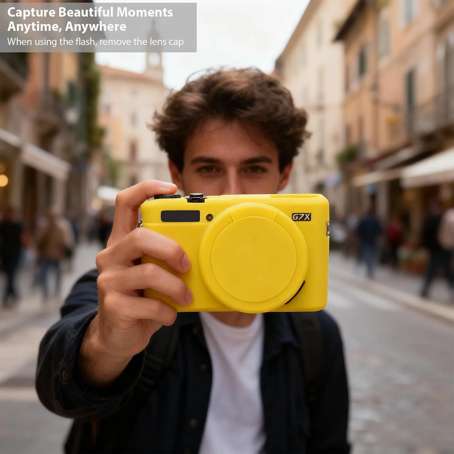 Camera Case for G7X Mark II / G7X II - Yellow