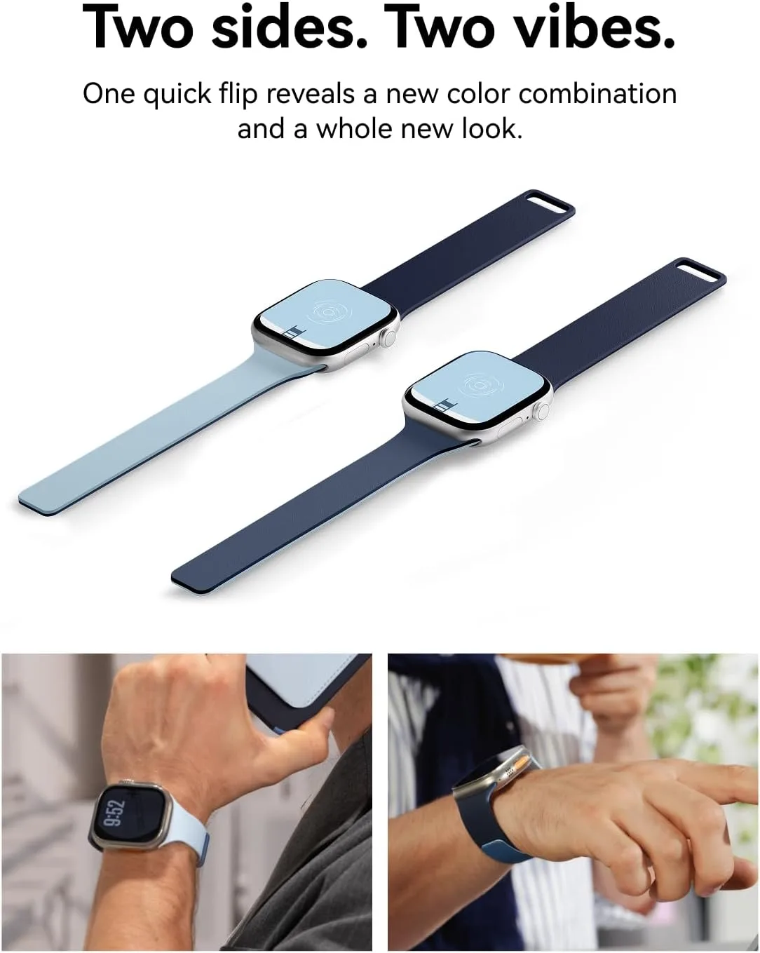 MOFT Snap Duo Watch Bands Active for Apple Watch Bands for Women & Men