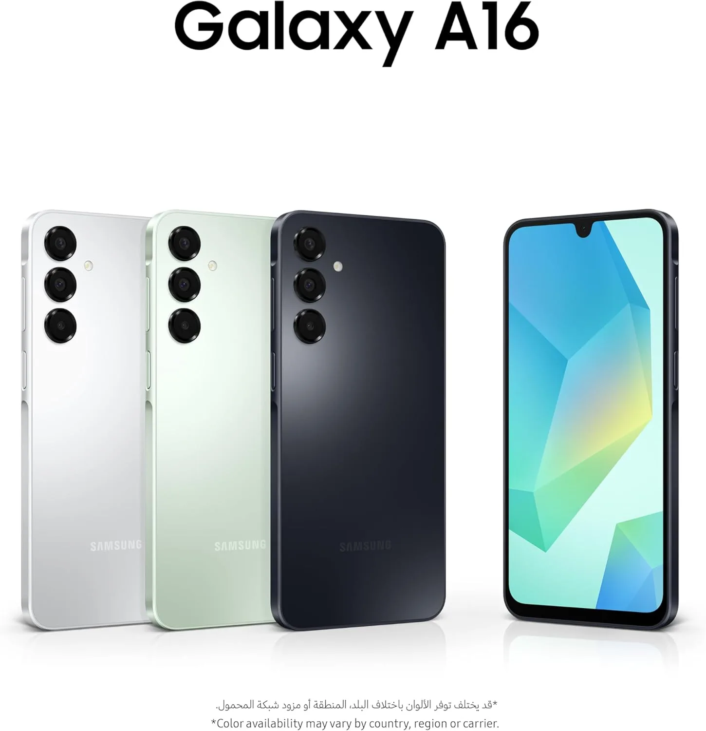 Samsung Galaxy A16 Dual SIM, 128GB + 4GB RAM, Black - Unlocked (International Version) (Renewed)