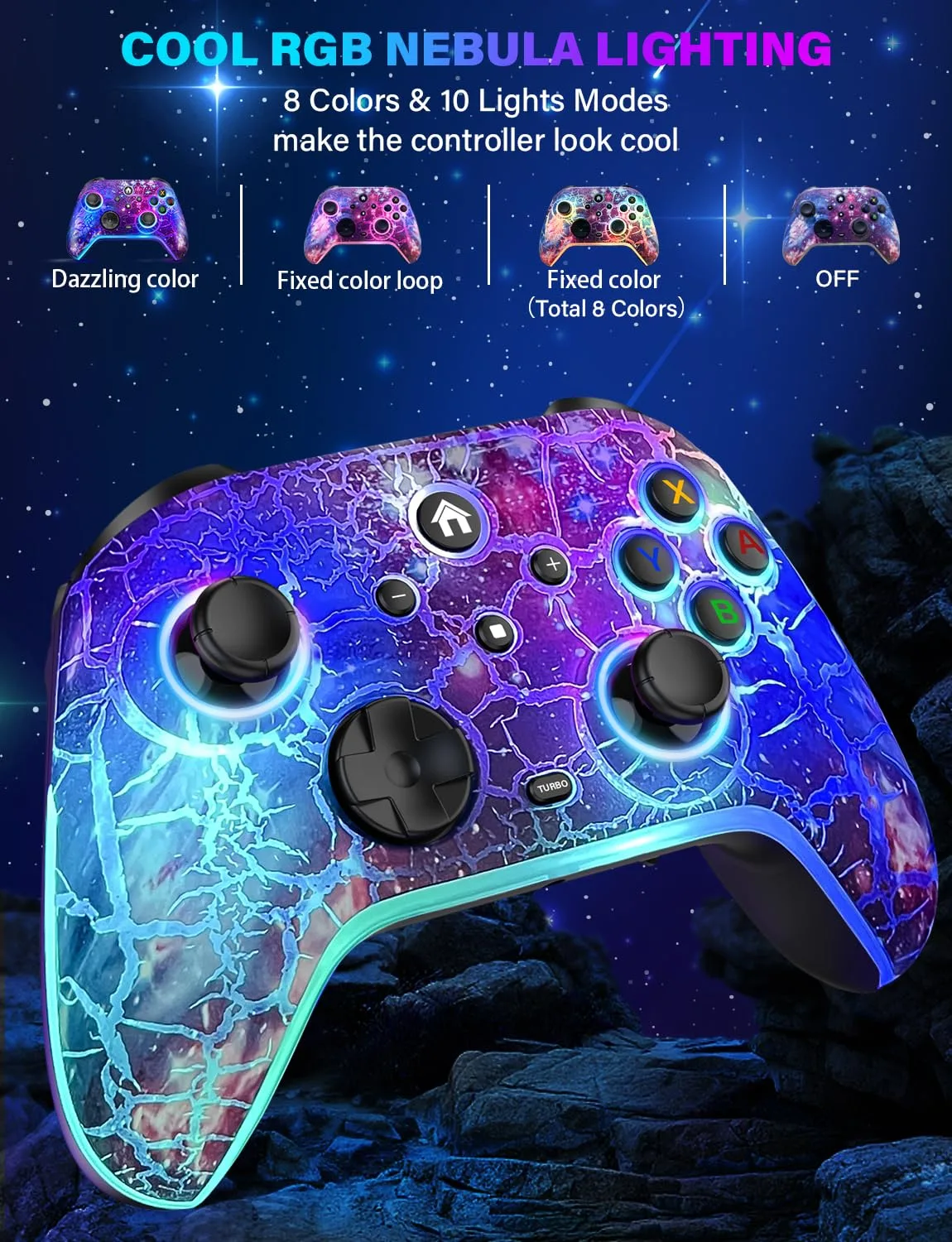 ZRZLMVP Wireless Switch Controllers for Nintendo Switch/OLED/Lite/Switch 2