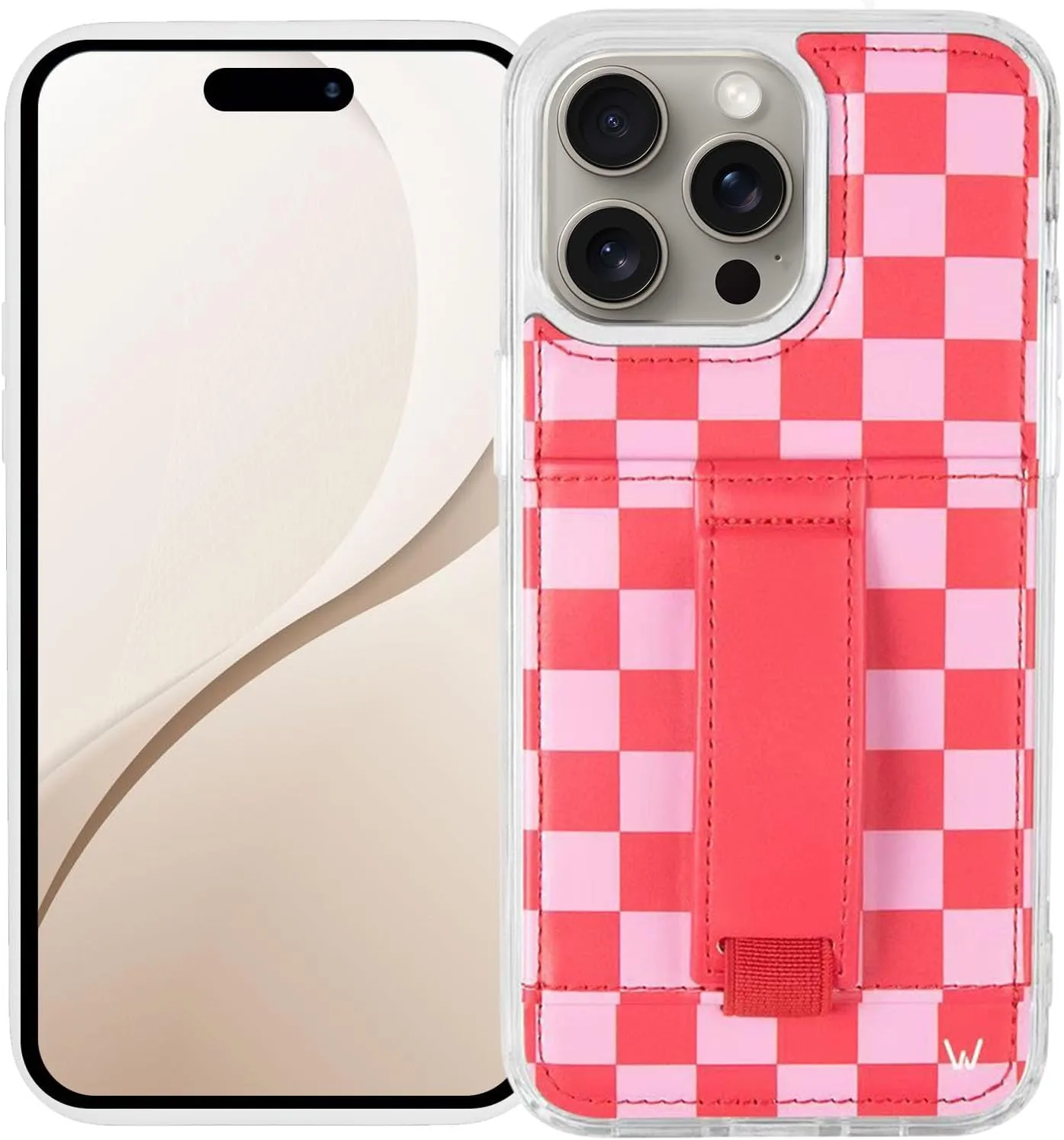 Walli Cases Wallet Phone Case for iPhone 16 Pro, Card Holder Kickstand