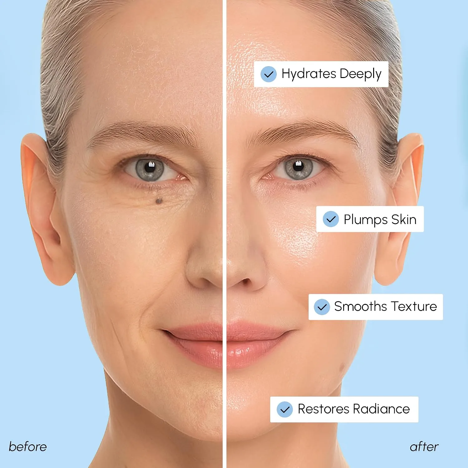 MAREE Hyaluronic Acid Toner Pads - Deep Moisture Hydrating Face Pads