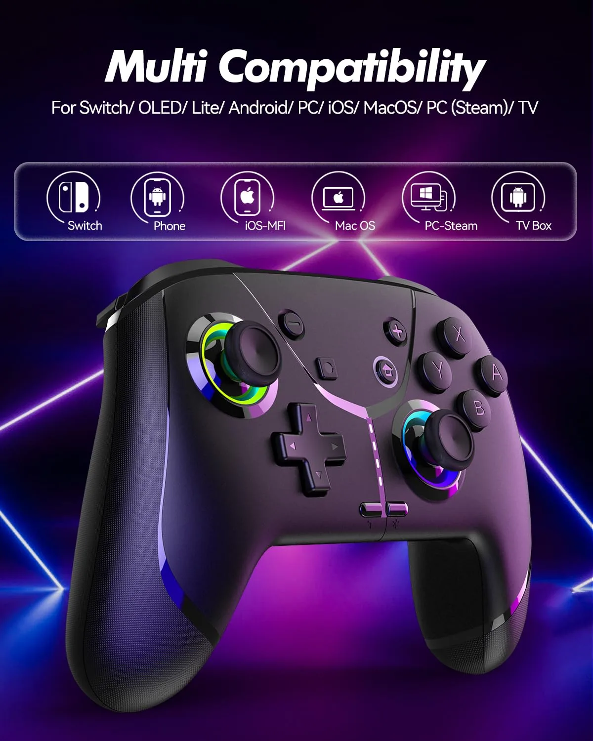 GMBACK Wireless Switch 2 Pro Controller with Home Wake Up & Loop Macros