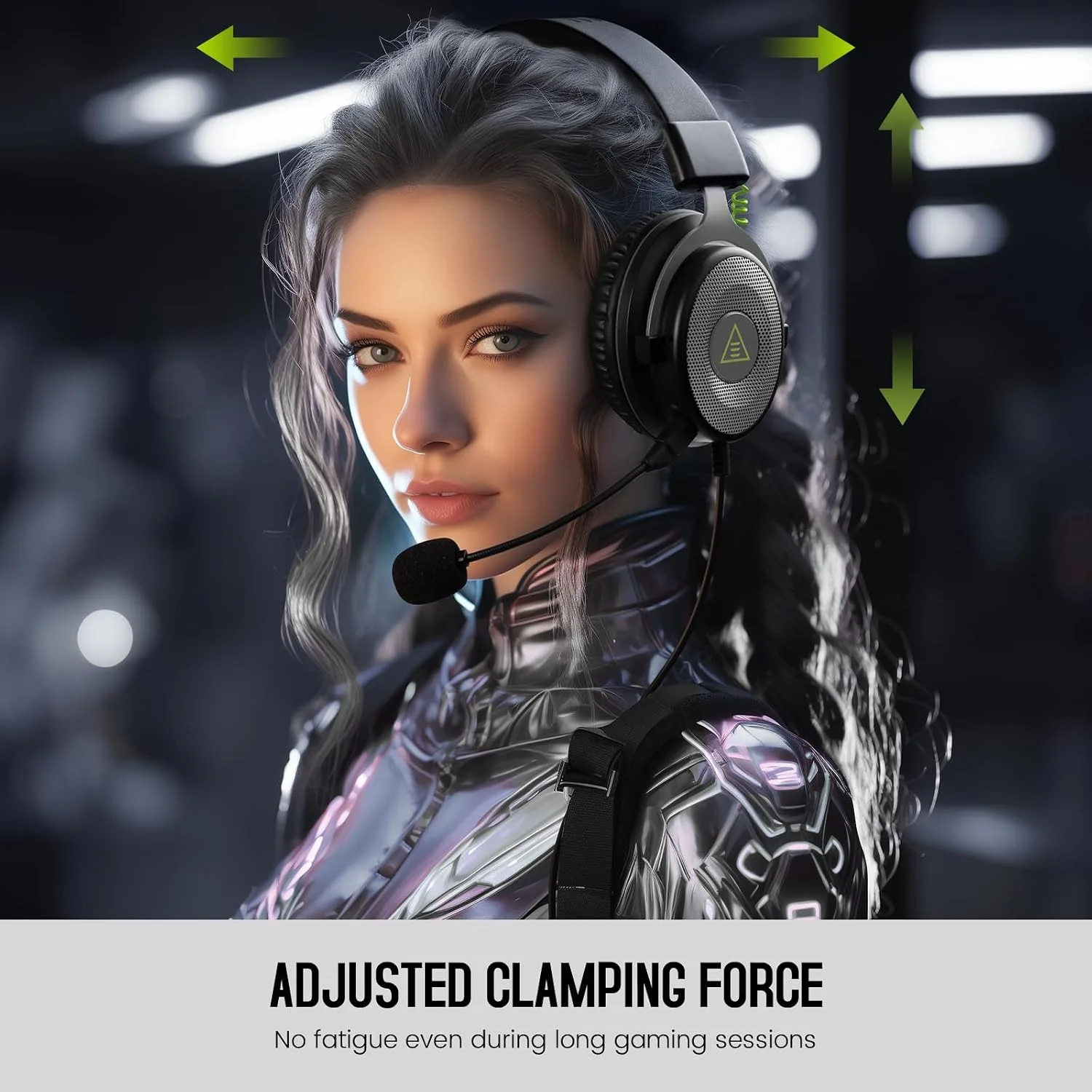 EKSA E900 Gaming Headset with Mic Stereo Headphones for Xbox,PC,PS5
