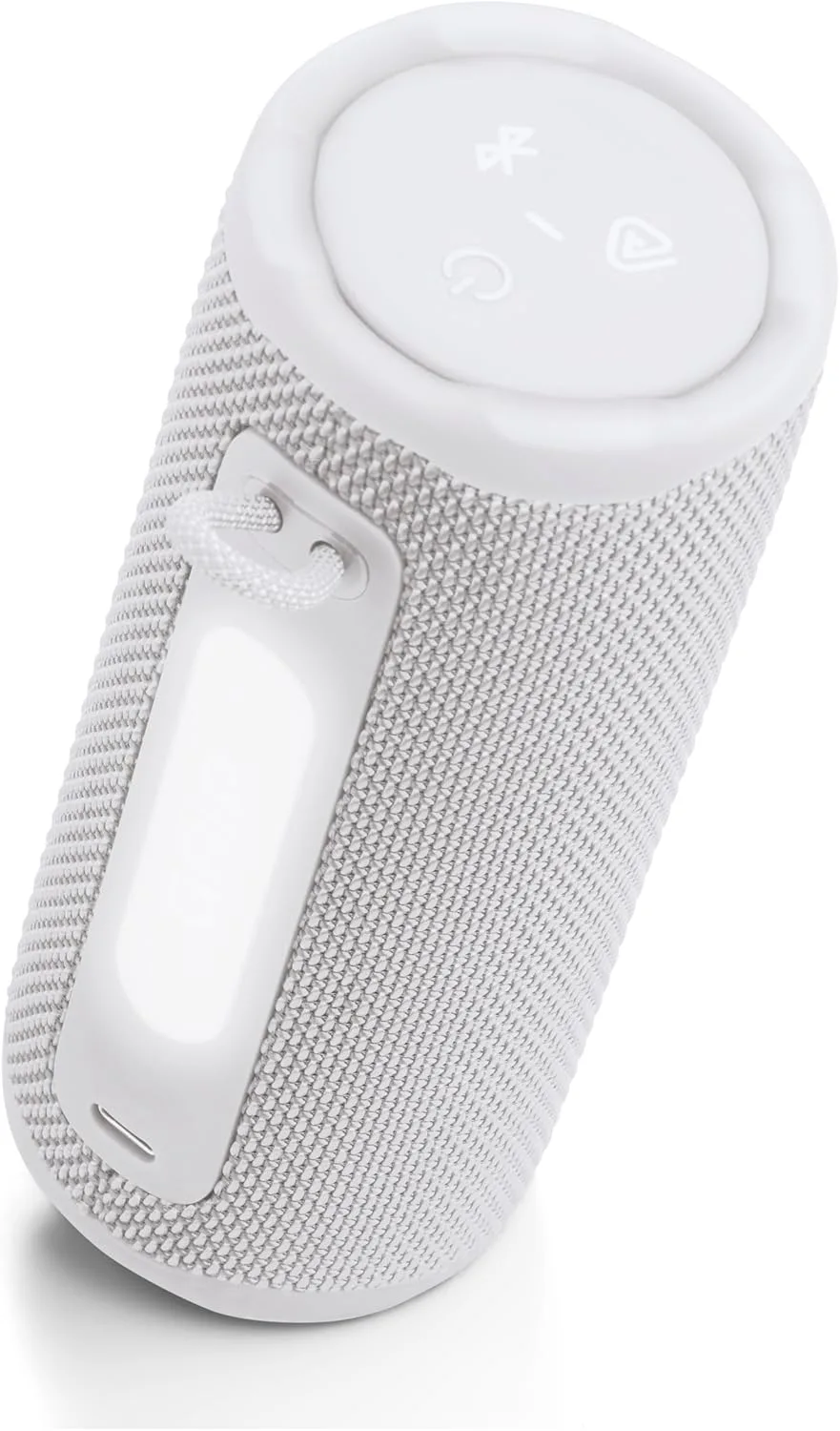 JBL Grip Portable Bluetooth Speaker, Waterproof, Ambient Light - White