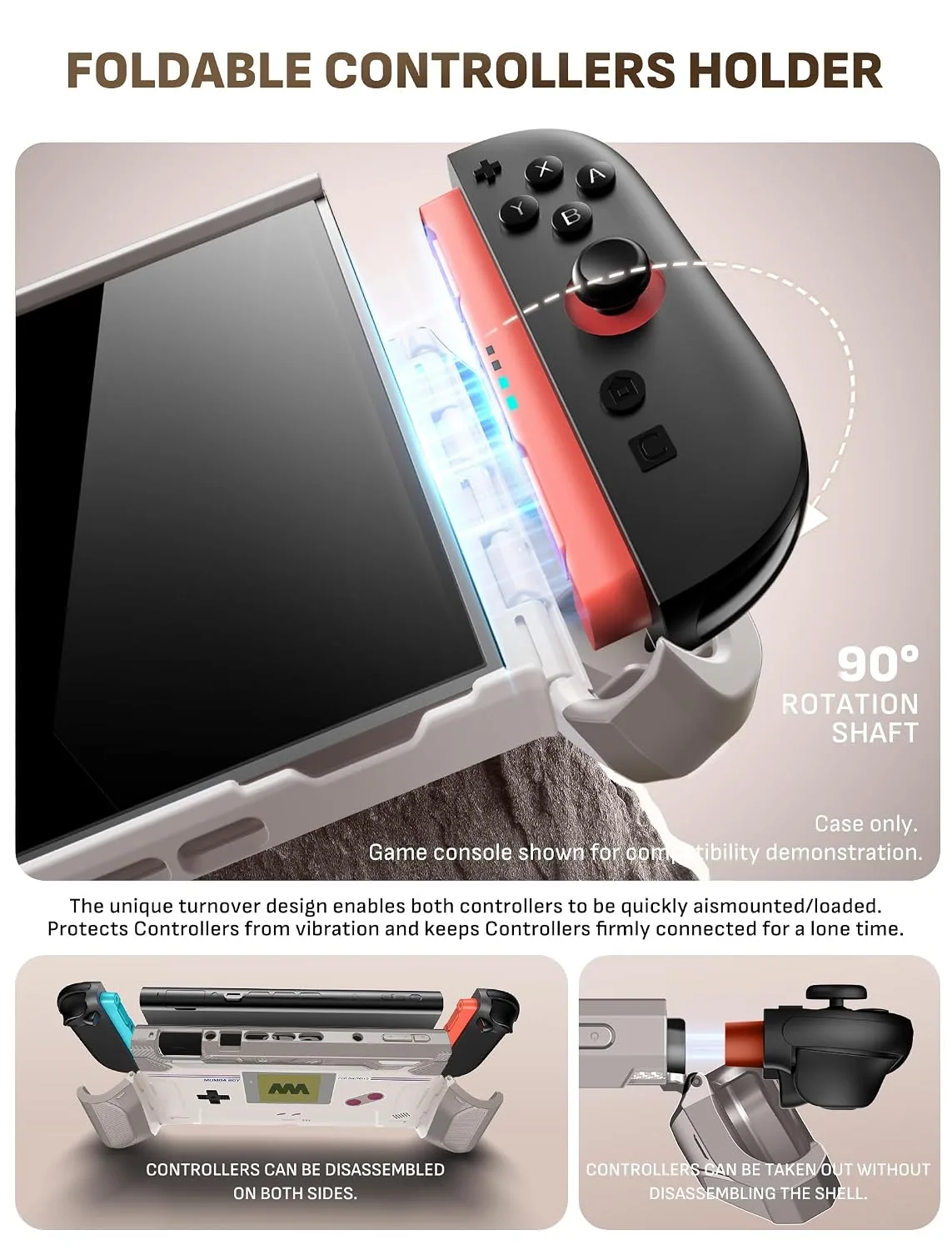 Mumba Dockable Protective Case for Nintendo Switch 2,Blade Series,Gamer