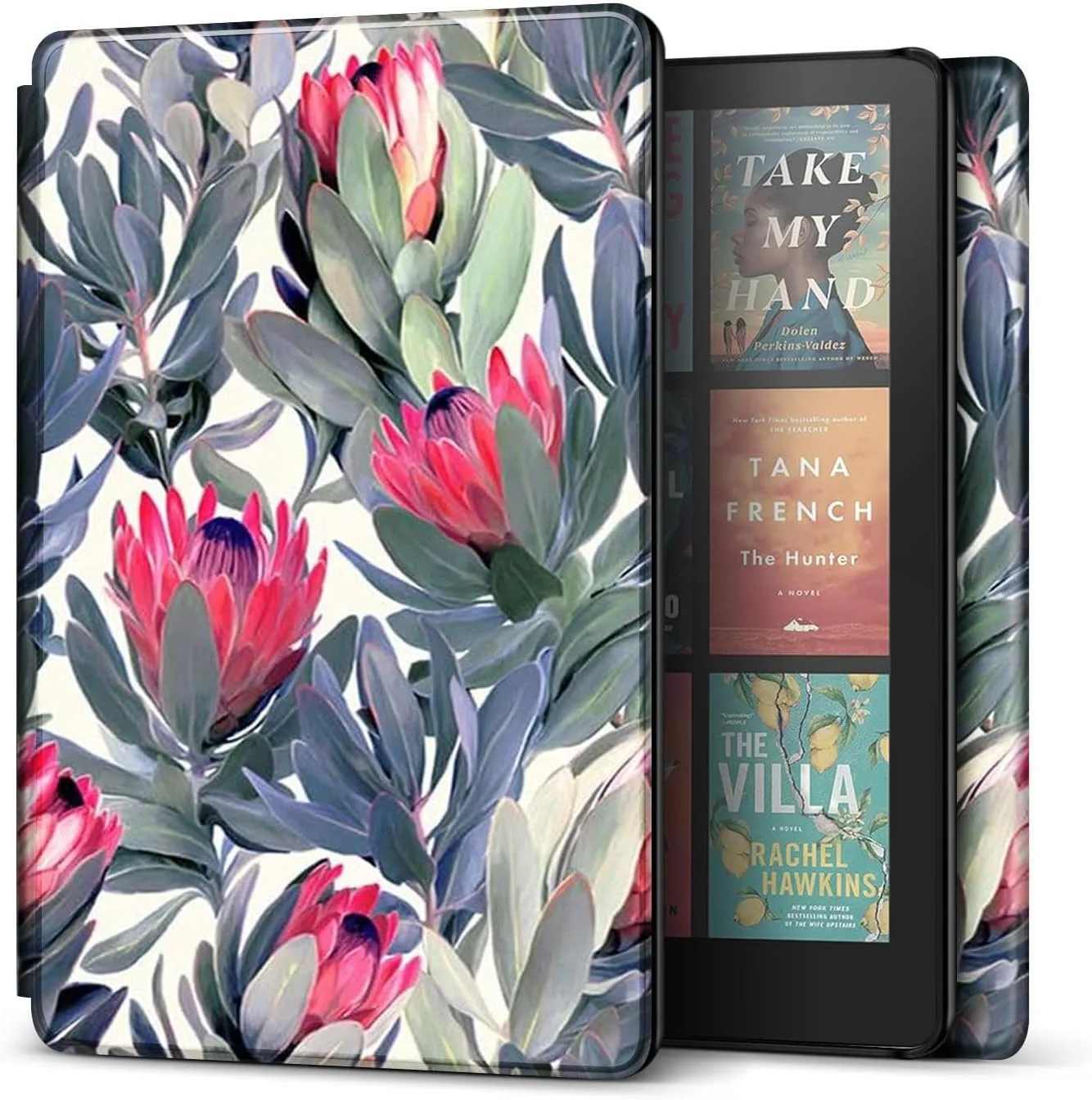 TNP Kindle Paperwhite 12th Gen Case, Colorsoft 7-Inch Cover, Great Flower