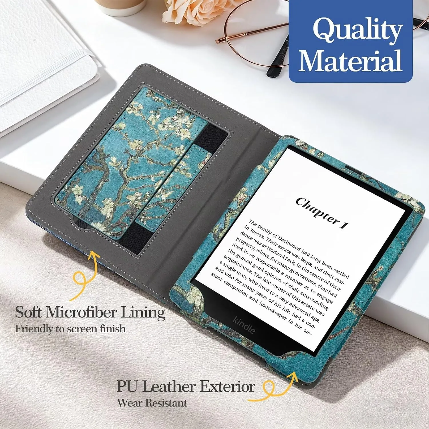 Case for 7"/6.8" Kindle Paperwhite 12/11th Generation 2024 2021