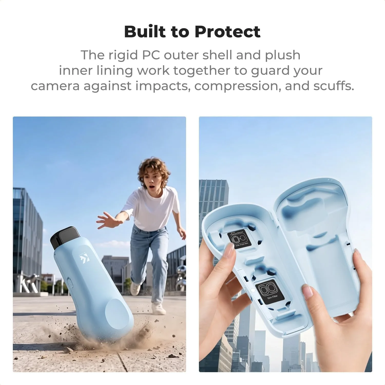 K&F CONCEPT Protective Case Compatible with DJI Osmo Pocket 4P
