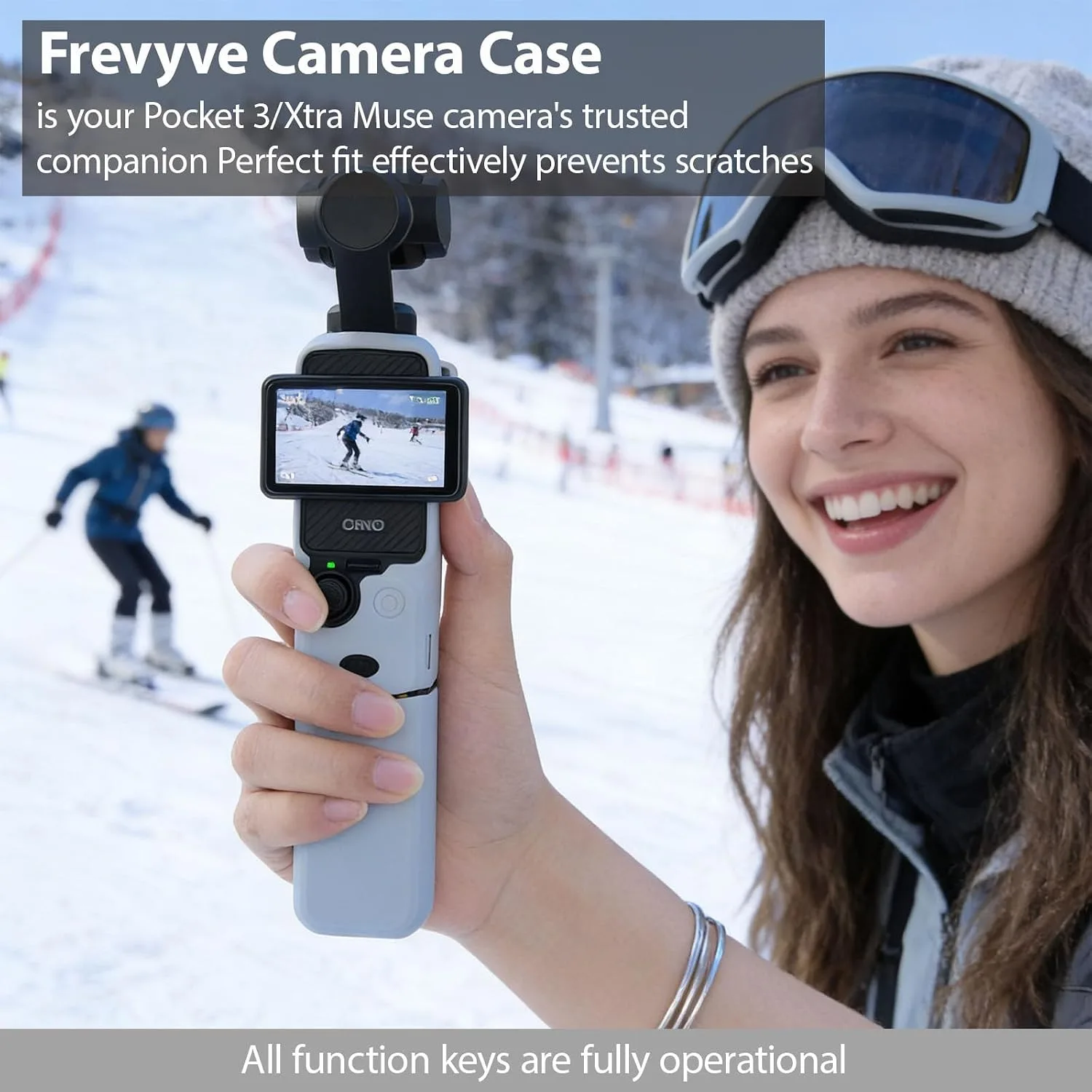 Case for DJI Osmo Pocket 3 / Xtra Muse Camera - Sky Blue