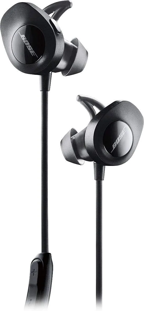 BOSE SoundSport Wireless Headphones, Black (Renewed)