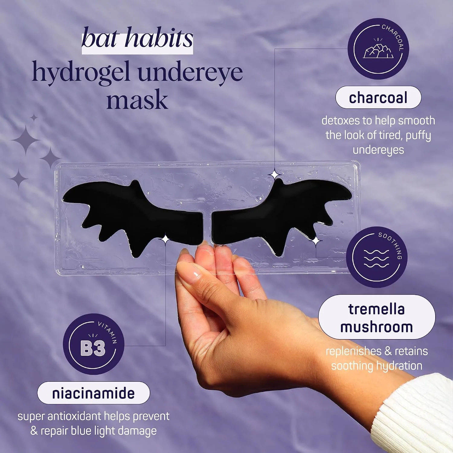 SpaLife Beauty Halloween Hydrogel Under Eye Patches | Halloween Gifts for Women | Eye Patches for Dark Circles | Boo Basket Stuffers for Women & Teens | Undereye Patches for Puffy Eyes | 8 Pairs