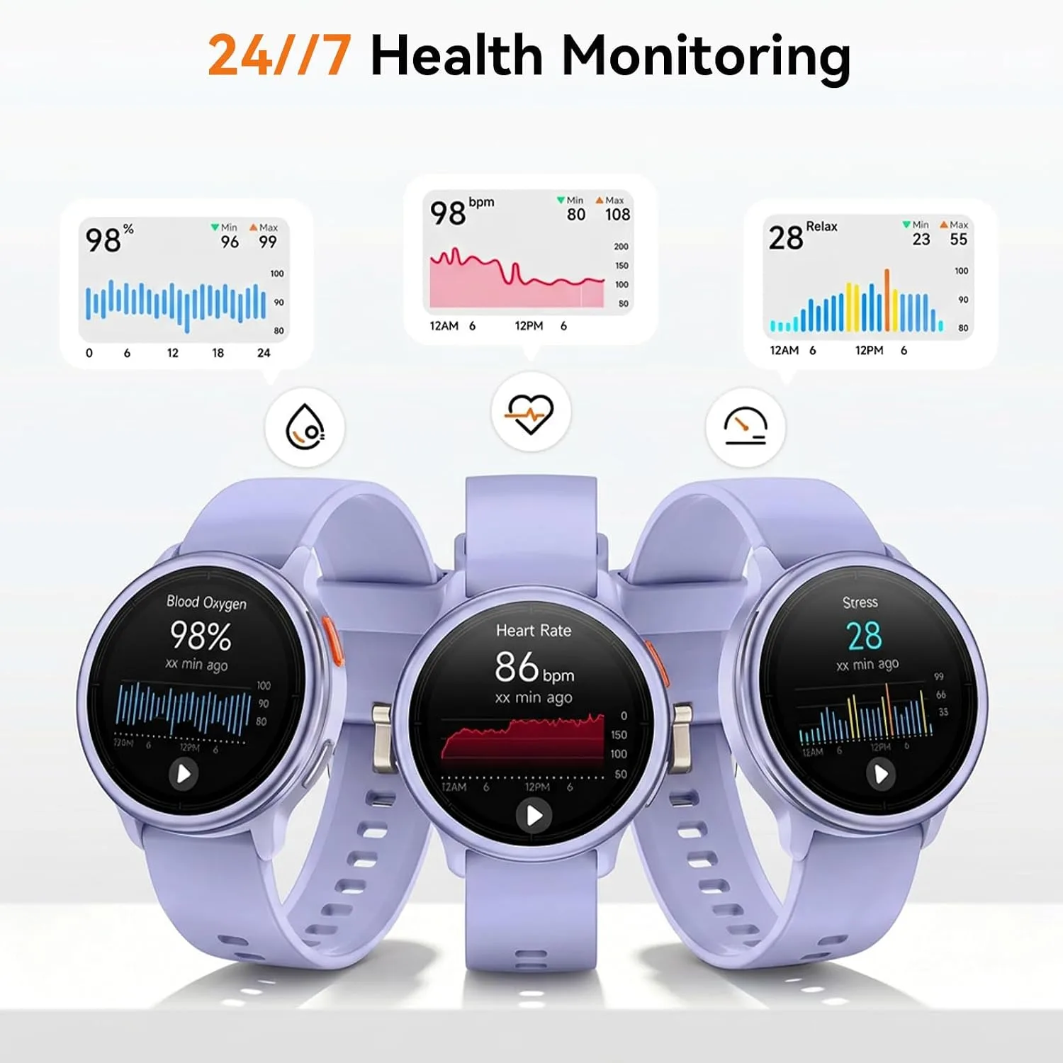 aeac Smart Watch for Women, 1.27" HD Smartwatch (Answer/Make Calls)