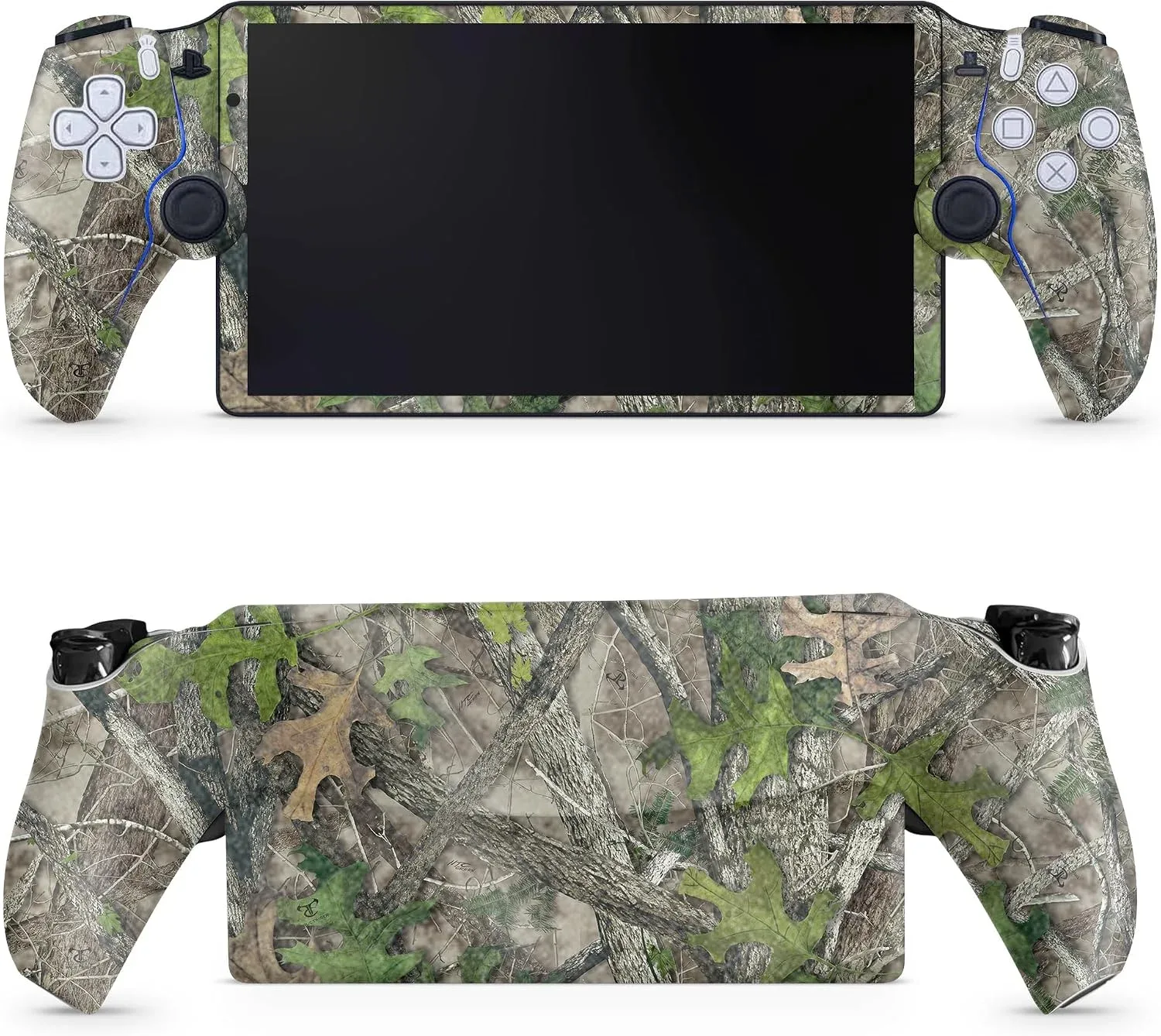 Skin Glossy Glitter para PS5 Portal Remote Player Verde HTC