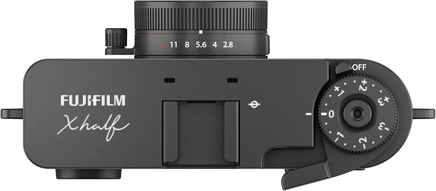 FUJIFILM X Half Mirrorless Camera - Charcoal Silver