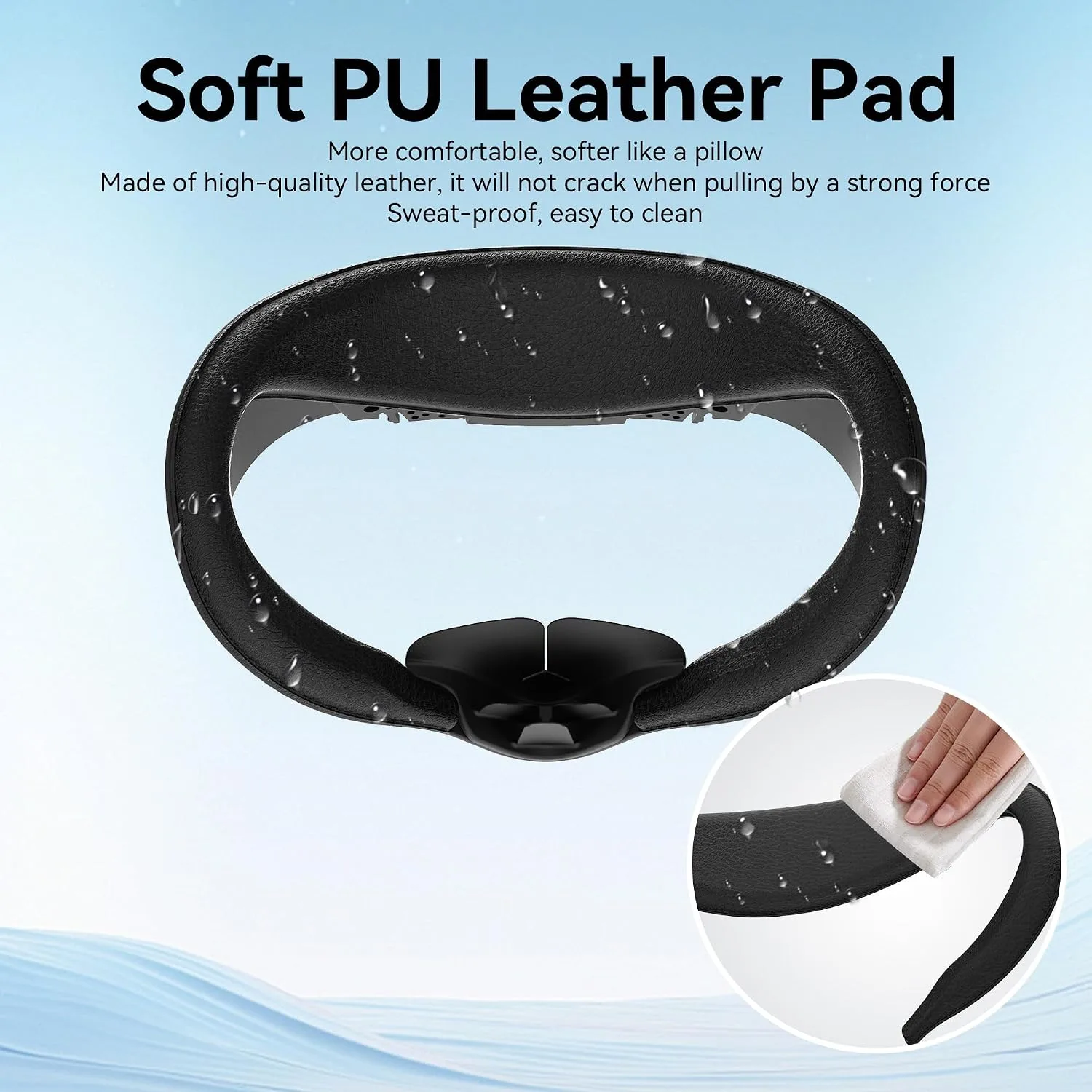 HiBloks Facial Interface with Cooling Fan for Meta Quest 3S Accessories