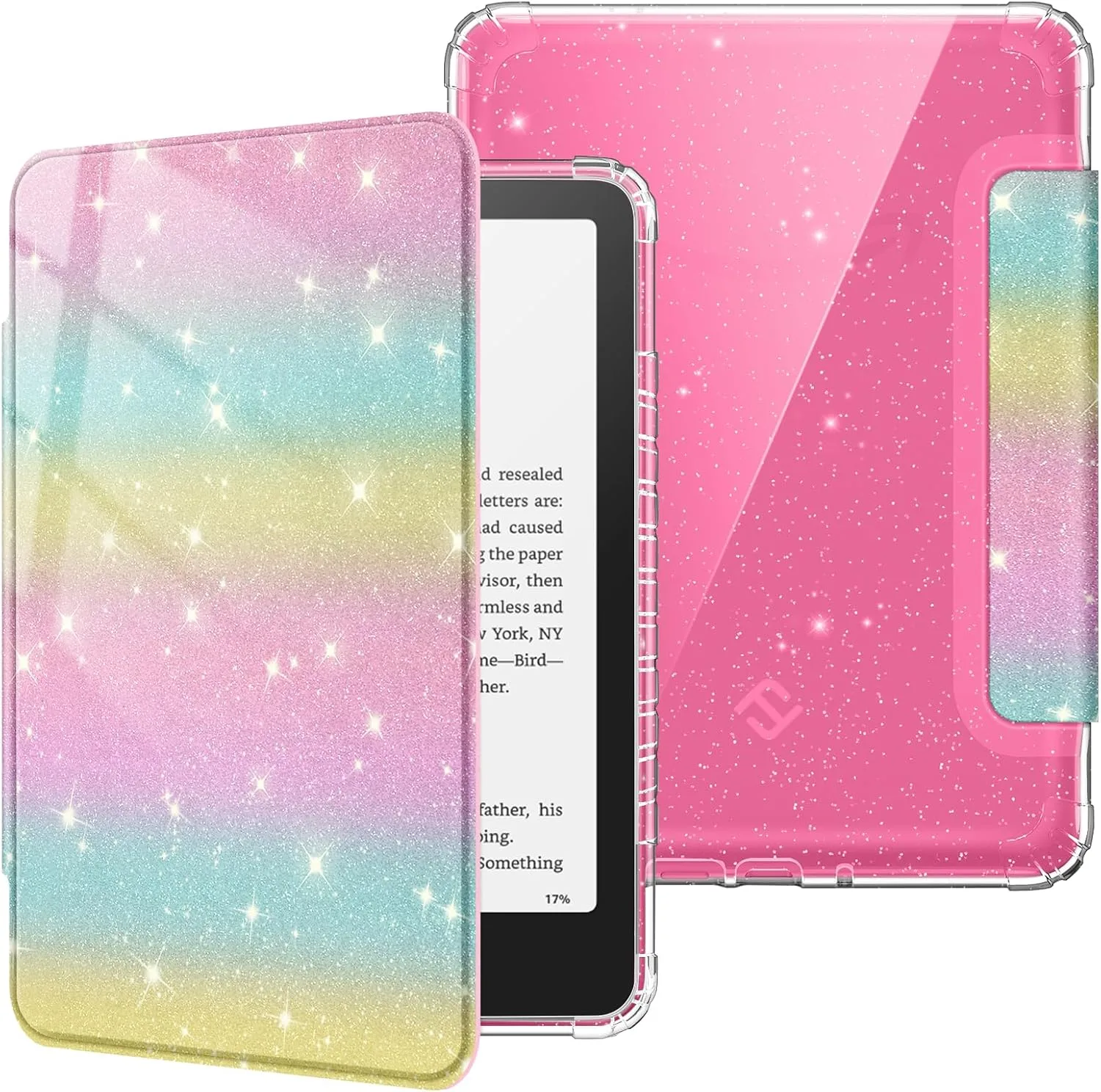 Fintie Clear Case for 7" Kindle Paperwhite 12th Gen 2024 & Kindle Colorsoft