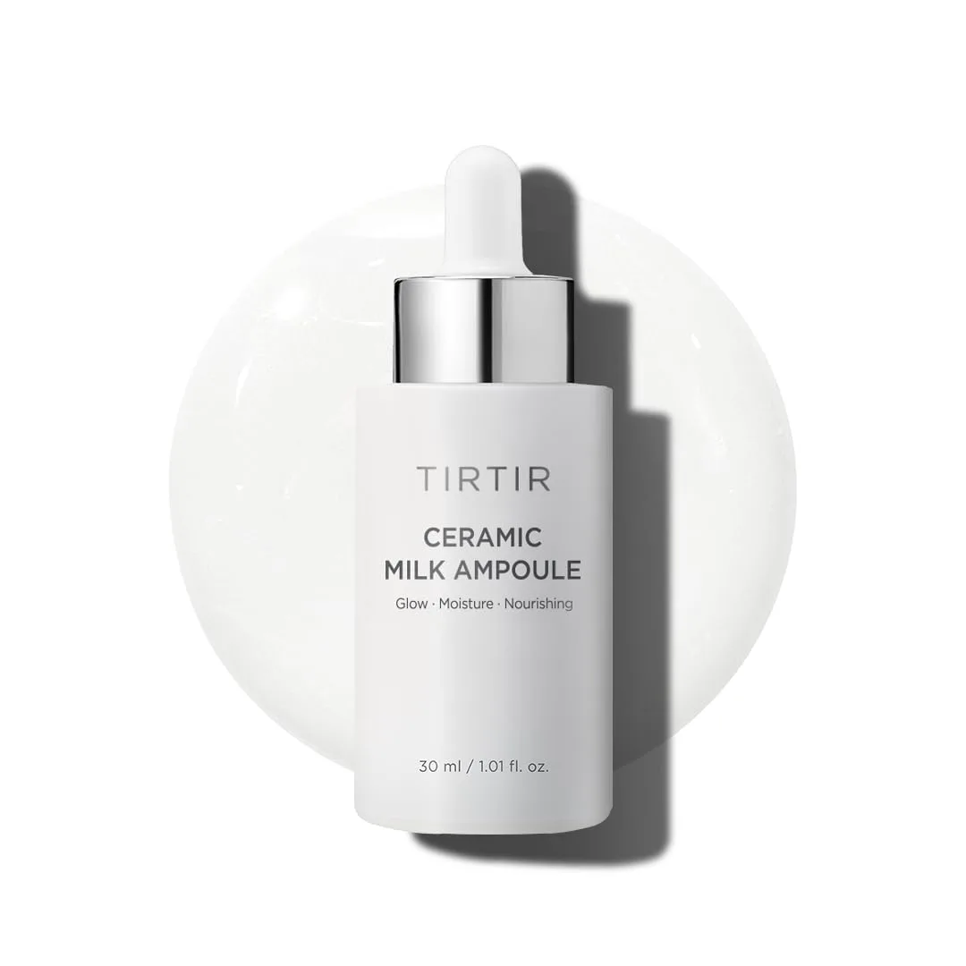TIRTIR Ceramic Milk Ampoule (1.35 Fl Oz) (Pack of 2)