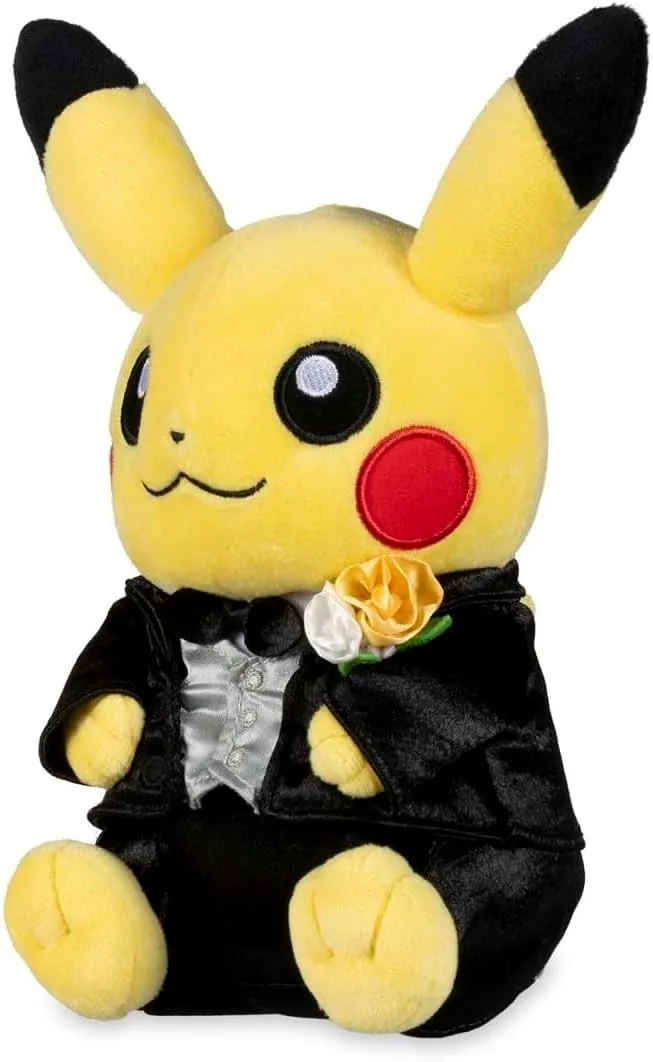 Pokémon Center: Pikachu Wedding: Wedding Tuxedo Pikachu (Male) Plush