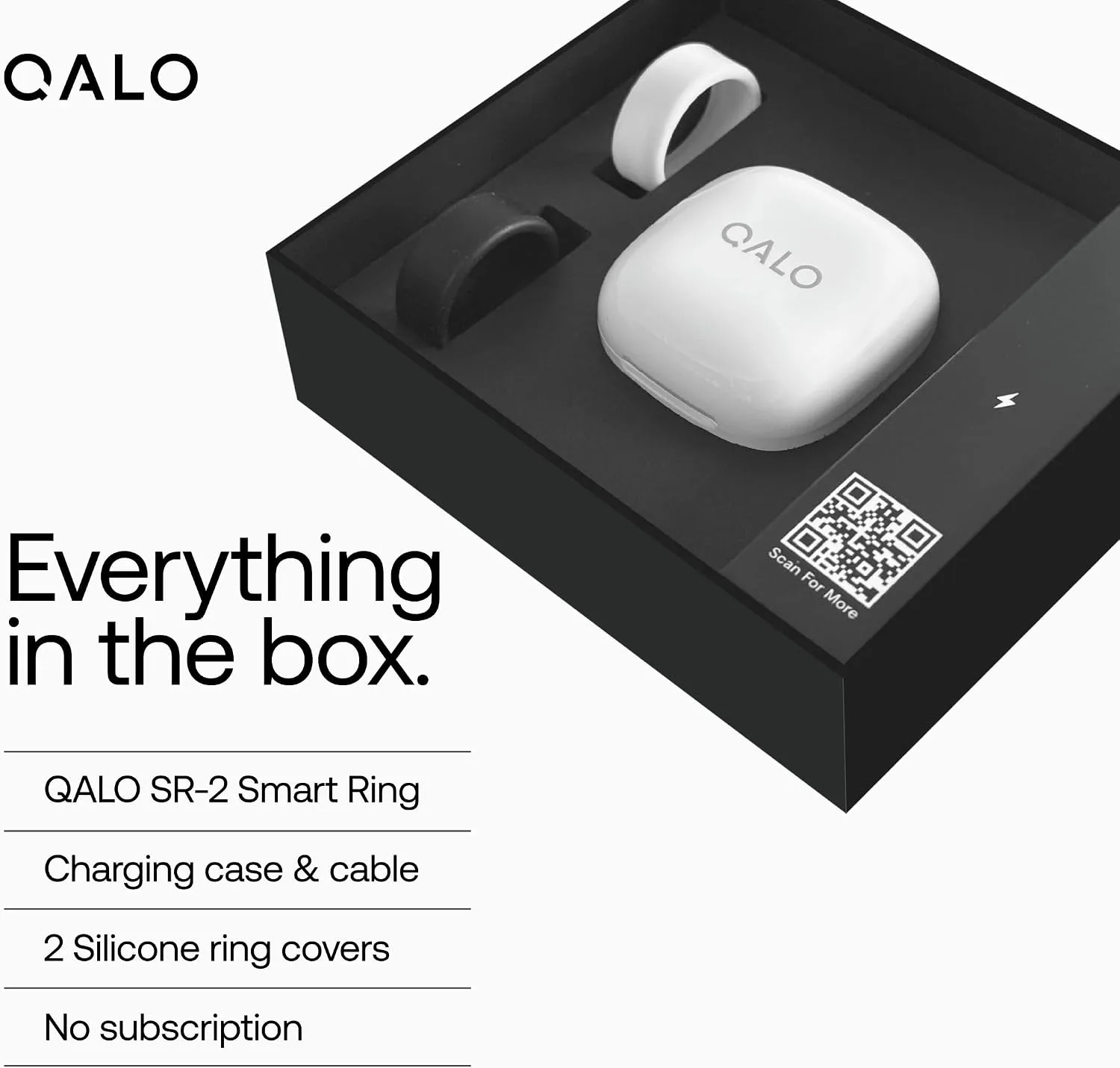 QALO SR-2 Smart Ring Fitness Tracker – Size Before You Buy – Gold, 08