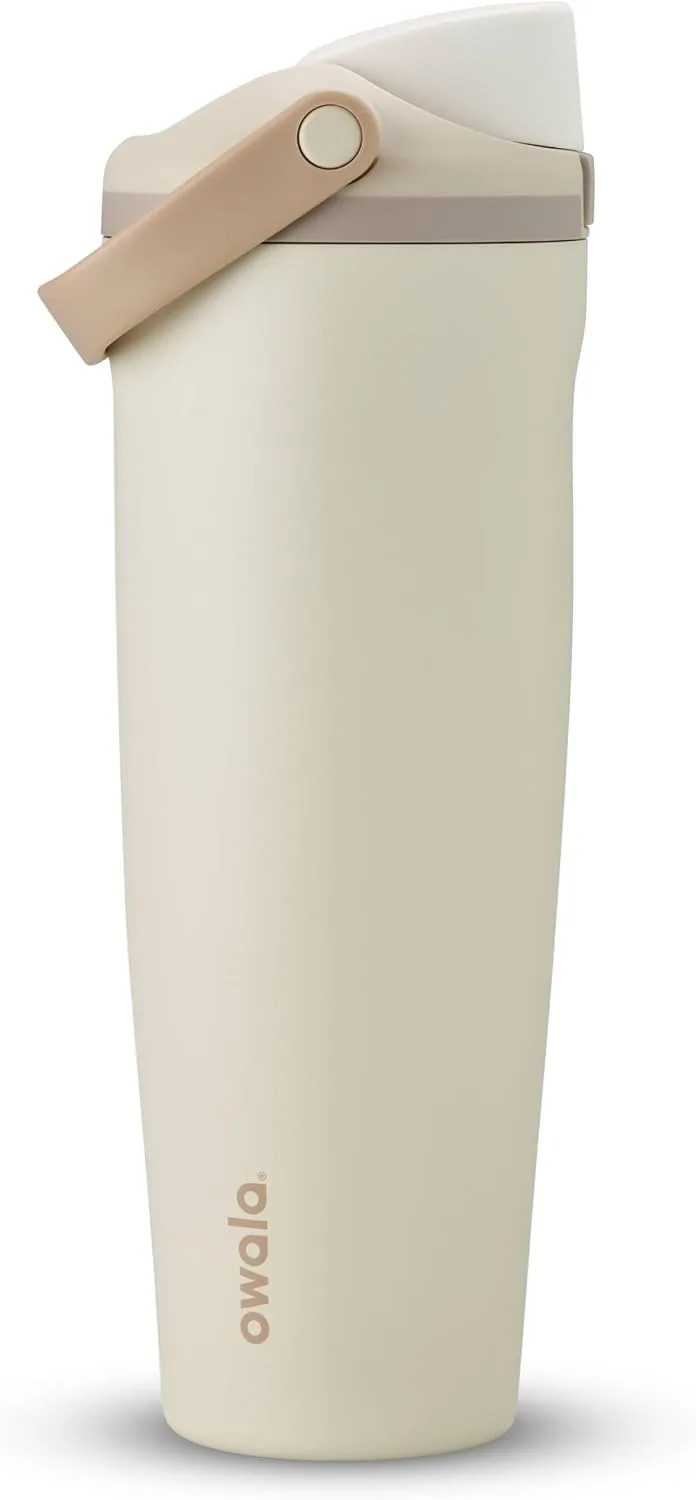 Owala FreeSip Sway - Stainless Steel - 40-oz. - Tan (Lightly Toasted)