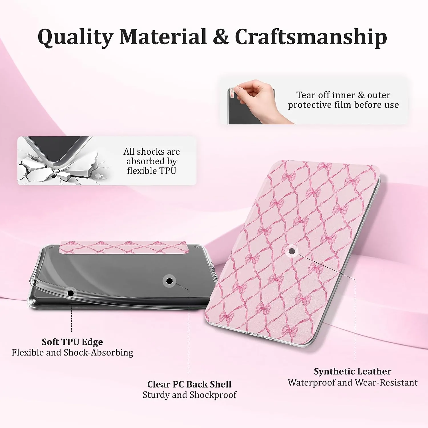 SESENSE Magnetic Case for 7'' Kindle Paperwhite 12th Gen 2024 & Colorsoft