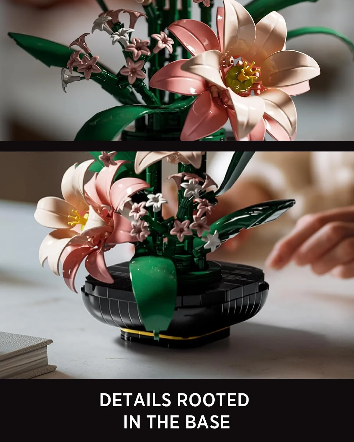 Nifeliz Lily Flower Building Set, Bloom Up Series, NF10398