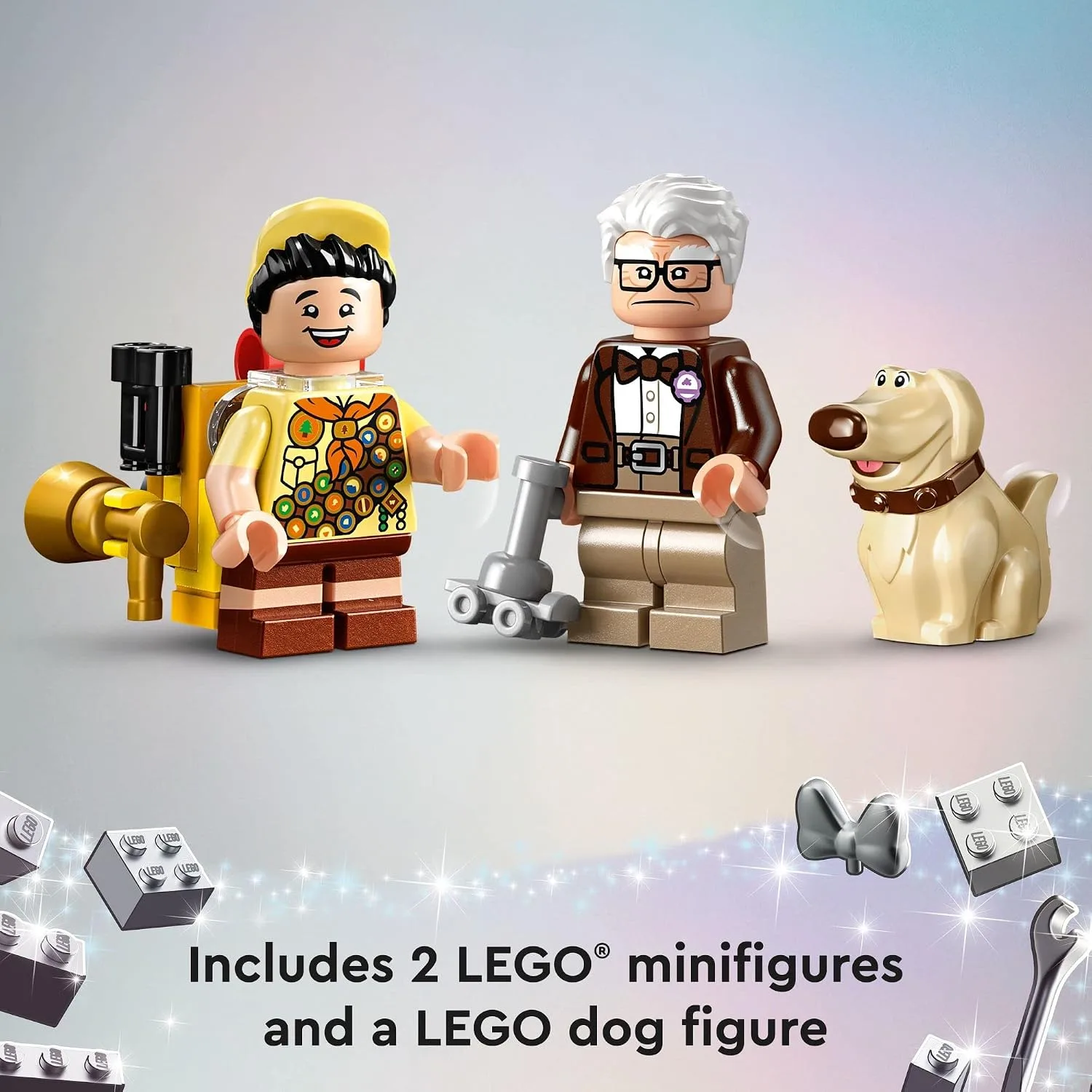 LEGO Disney and Pixar ‘Up’ House, Classic Disney Celebration Building Toy Set for Kids and Movie Fans Ages 9 and Up, A Fun Gift for Fans and Anyone Who Loves Creative Play, 43217