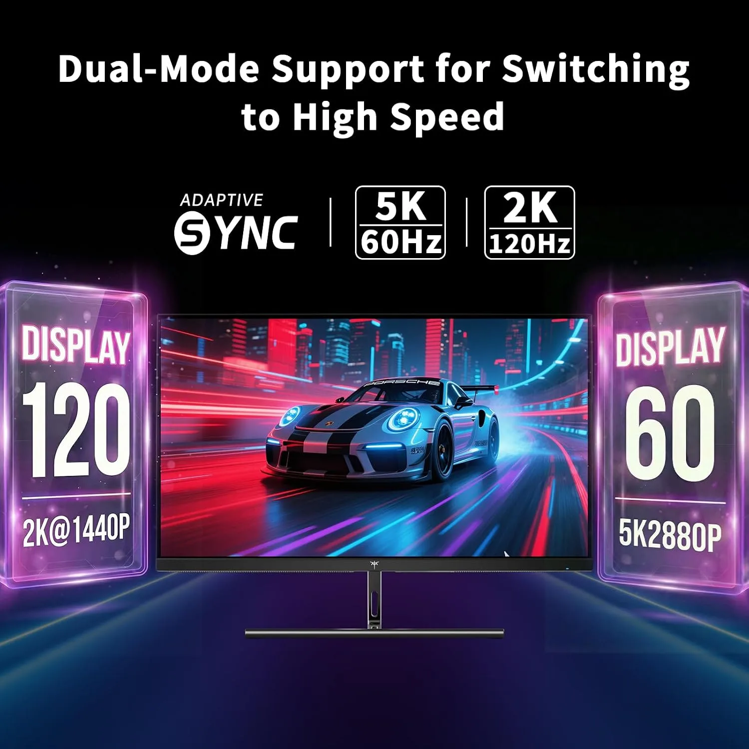 KTC 5K Monitor 27 Inch, 5K2K Dual Mode with 65W Type-C Port