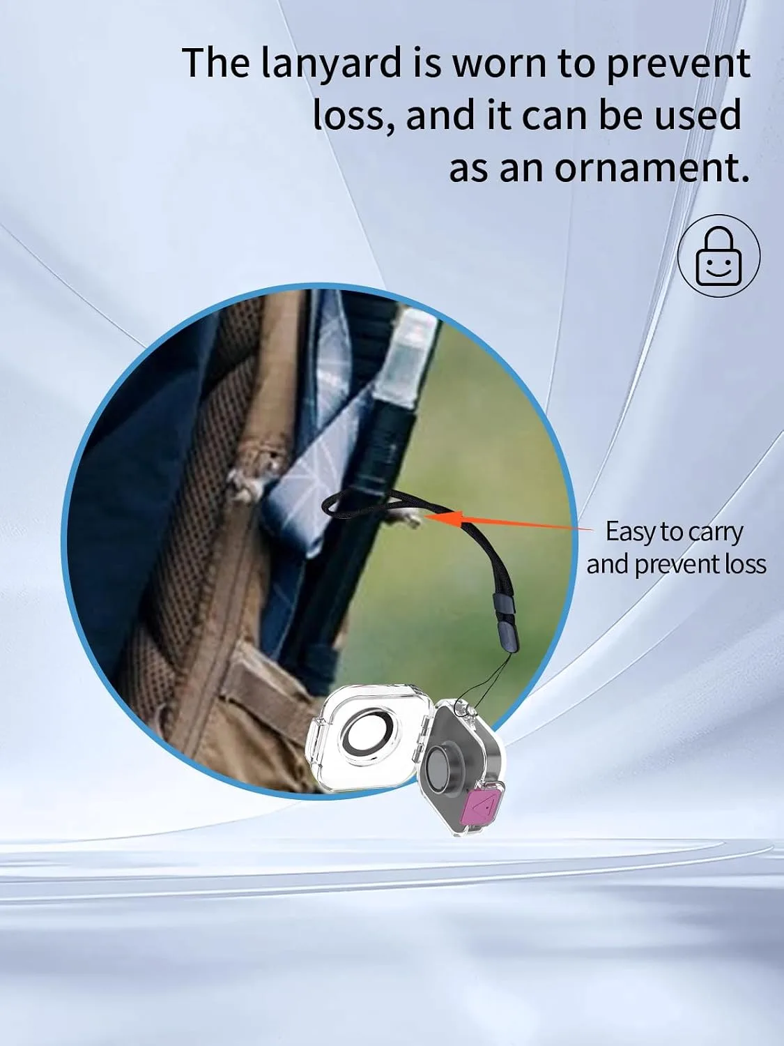 Compatible with Oura Ring 4 Charger,Full Body Shockproof Protective Integrated Switch Protective Cover，with Lanyard,Purple