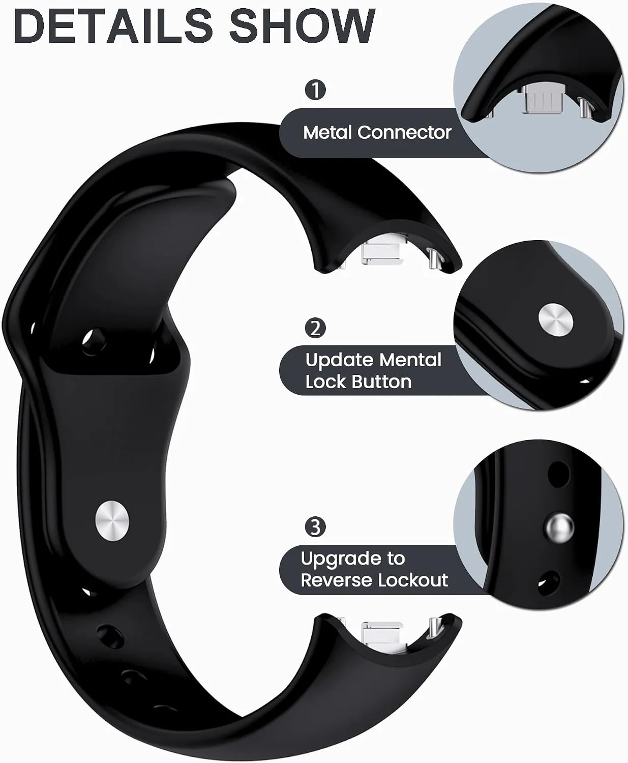 Replacement Straps for Xiaomi Smart Band 10/9/8