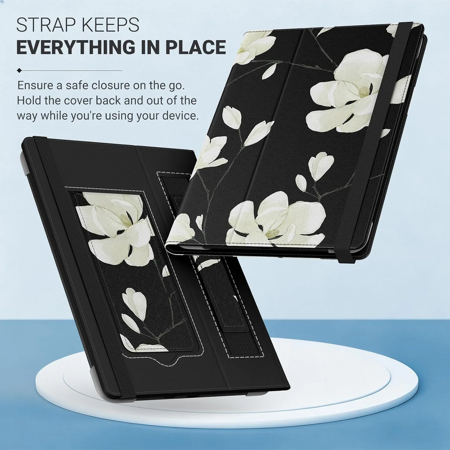 MoKo Universal Case for 6.8,7 Inch Paperwhite eReaders&Tablets, Magnolia