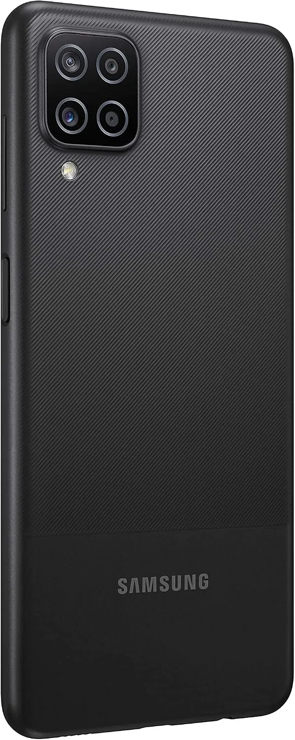 Samsung Galaxy A12, 32GB, Black - Unlocked (Renewed)