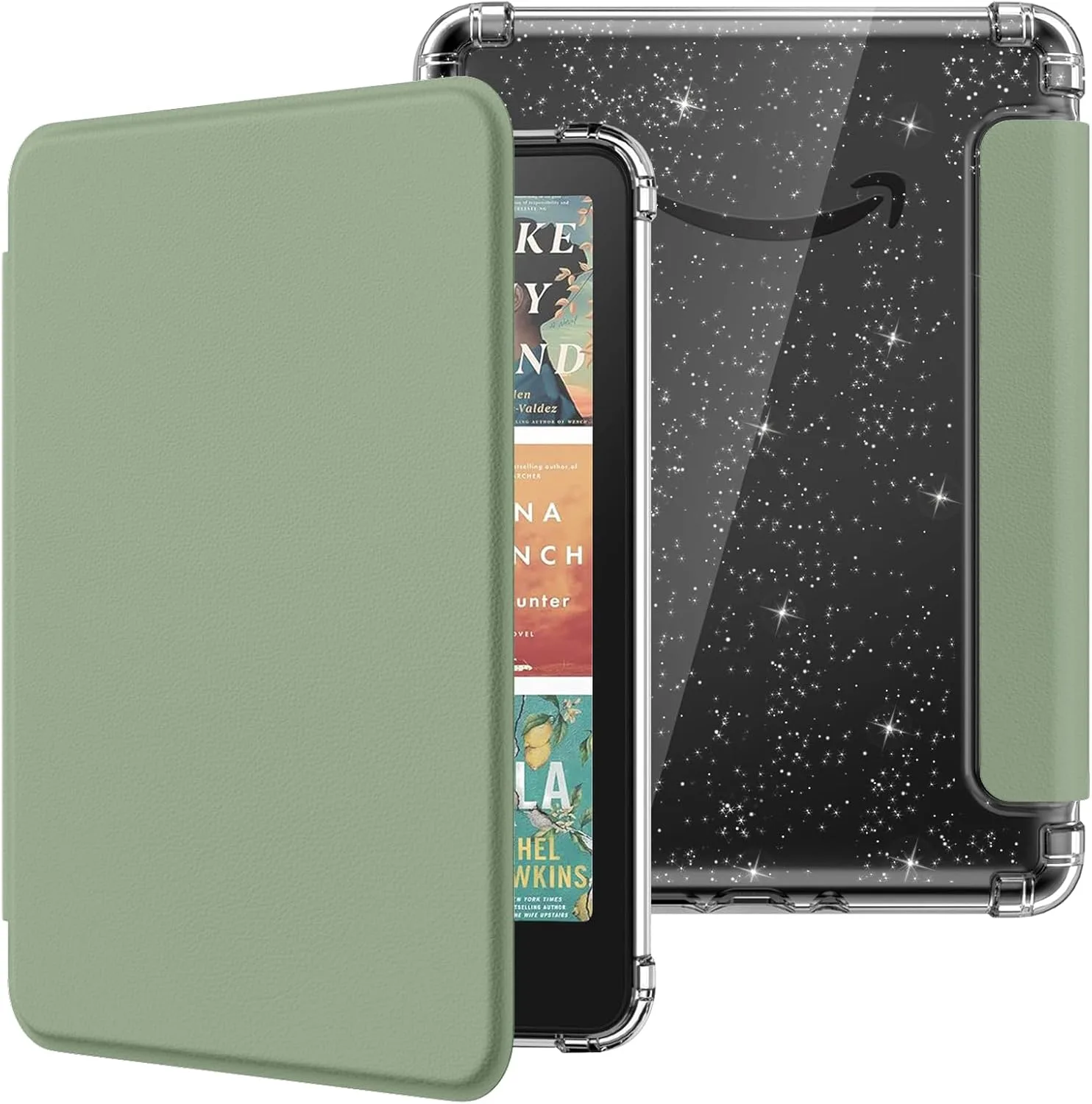 MoKo Case for 7" Kindle Paperwhite 12th Gen & Colorsoft 2024, Celadon