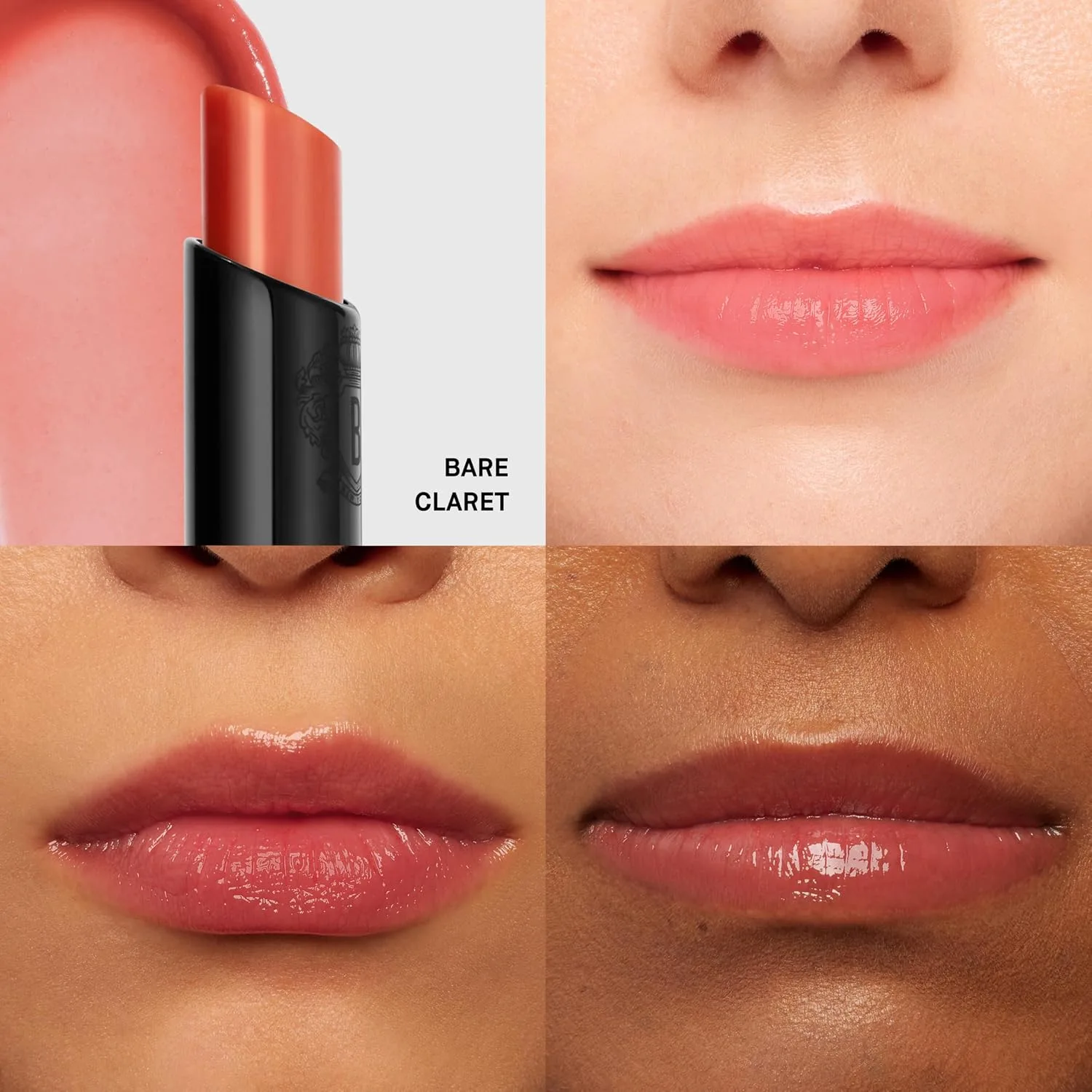 Bobbi Brown Extra Lip Tinted Balm | Hydrating Lip Treatment with Plumping + Peptide Technology, 0.08 Ounce, Bare Claret