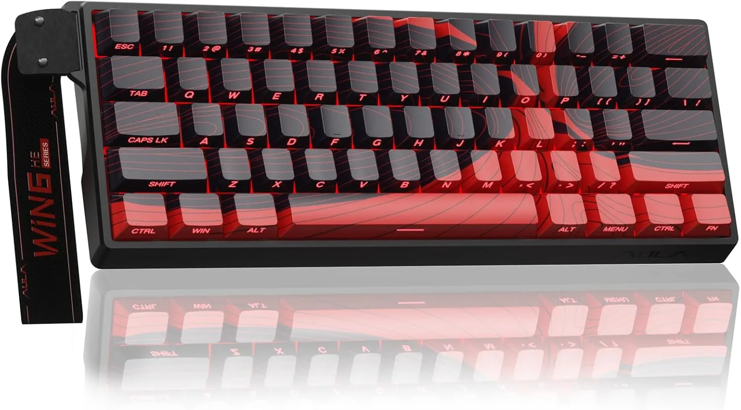 Teclado Gamer Corbobo AULA Win60 HE MAX Mecánico 60% Cableado