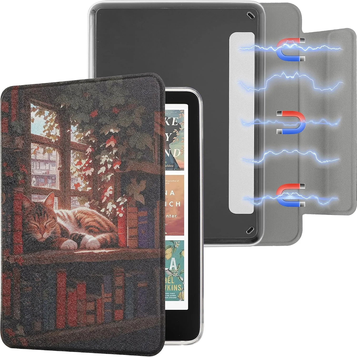 SESENSE Magnetic Case for 7'' Kindle Paperwhite 12th Gen 2024 & Colorsoft