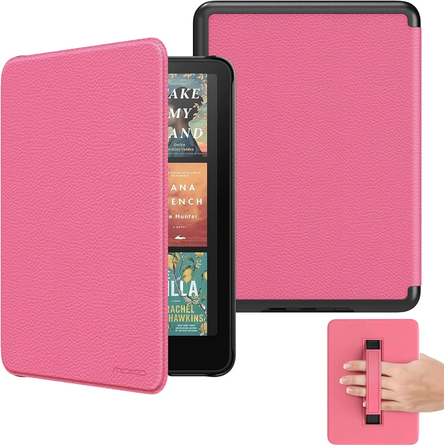 MoKo Case for 7" Kindle Paperwhite 12th Gen 2024 & Colorsoft, Magenta