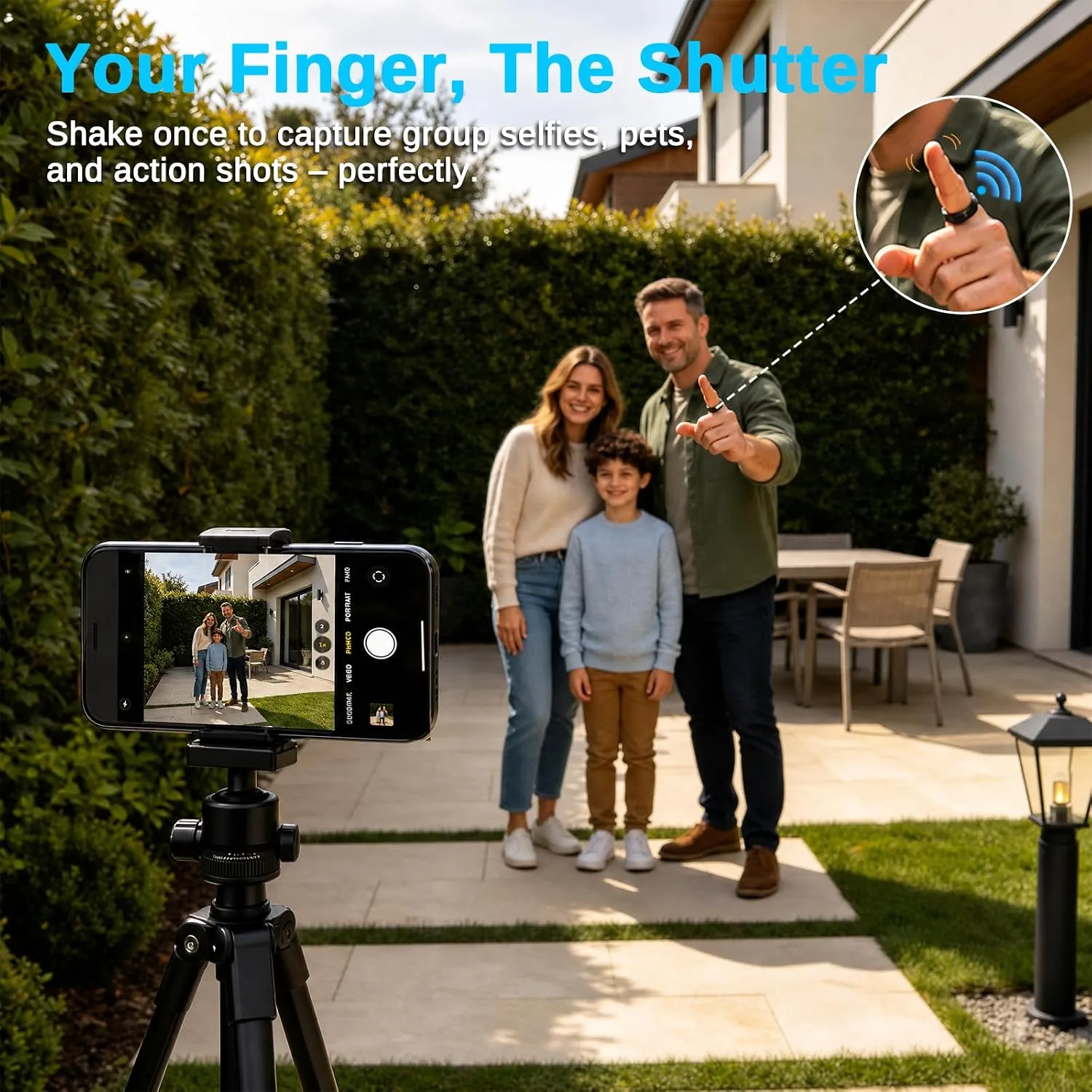 Smart Ring for Men & Women, Fitness and Health Tracker Ring(Black 8)