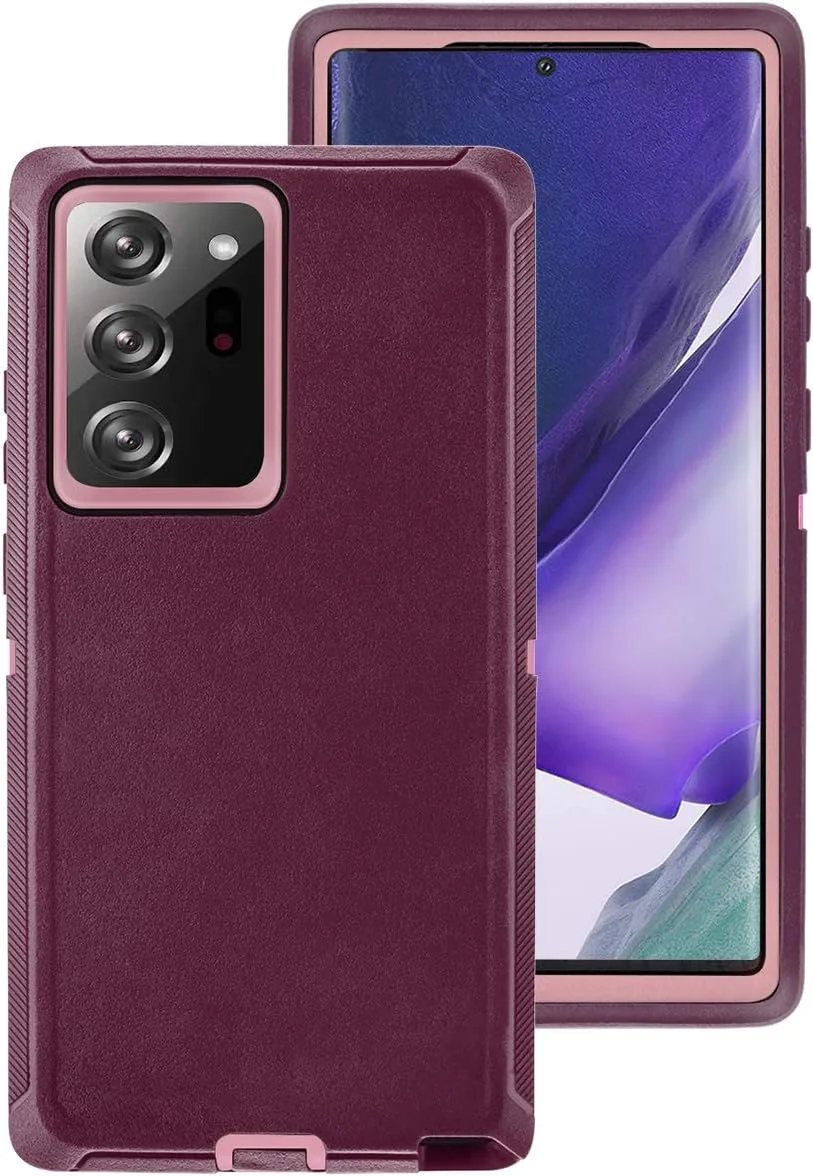 AICase for Galaxy Note 20 Ultra Case, Drop Protection Full Body Rugged Heavy Duty Case, Shockproof/Drop/Dust Proof 3-Layer Protective Durable Cover for Samsung Galaxy Note20 Ultra 5G