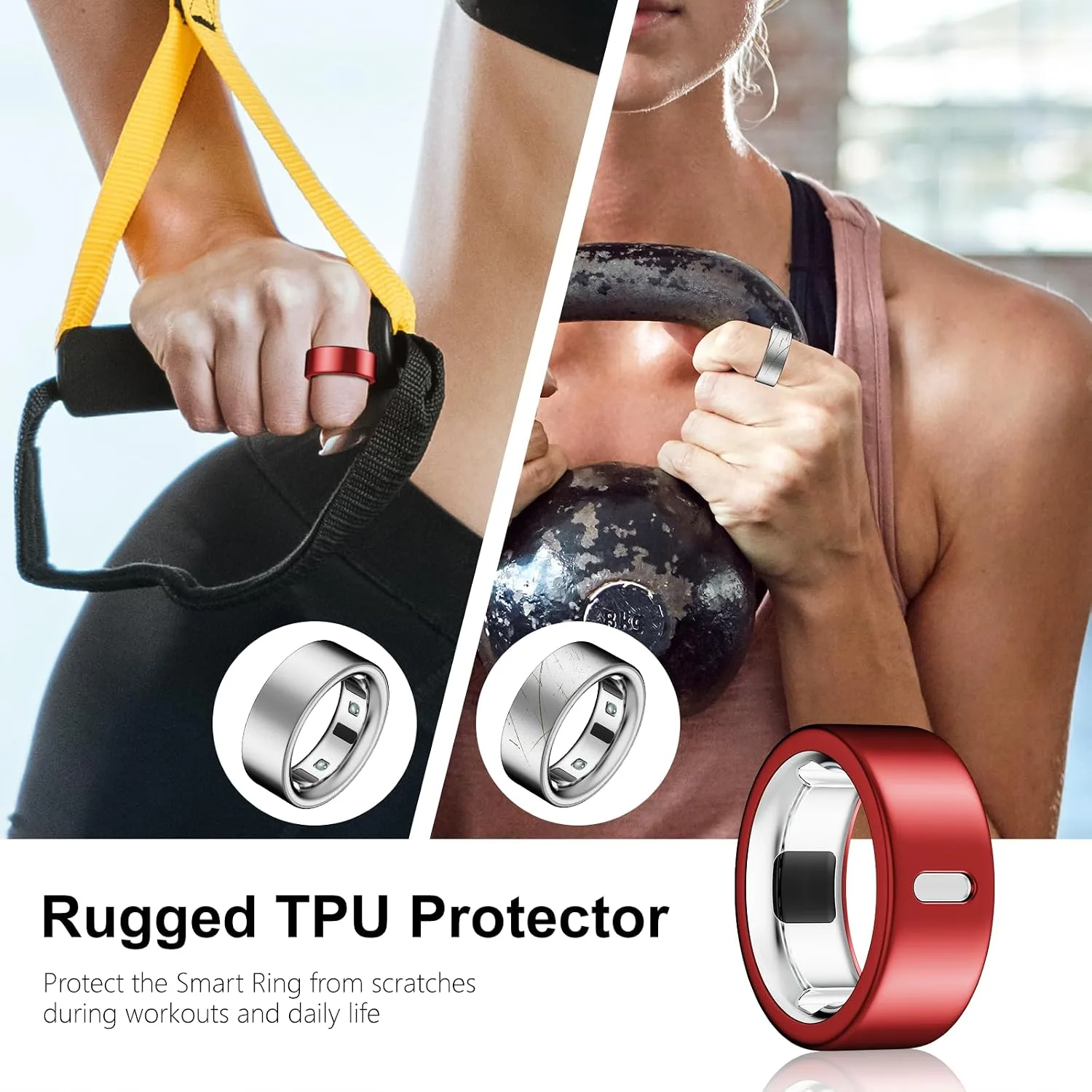 Cover Compatible for Oura Ring 4/Gen 3 Heritage/Horizon,Scratch Resistant