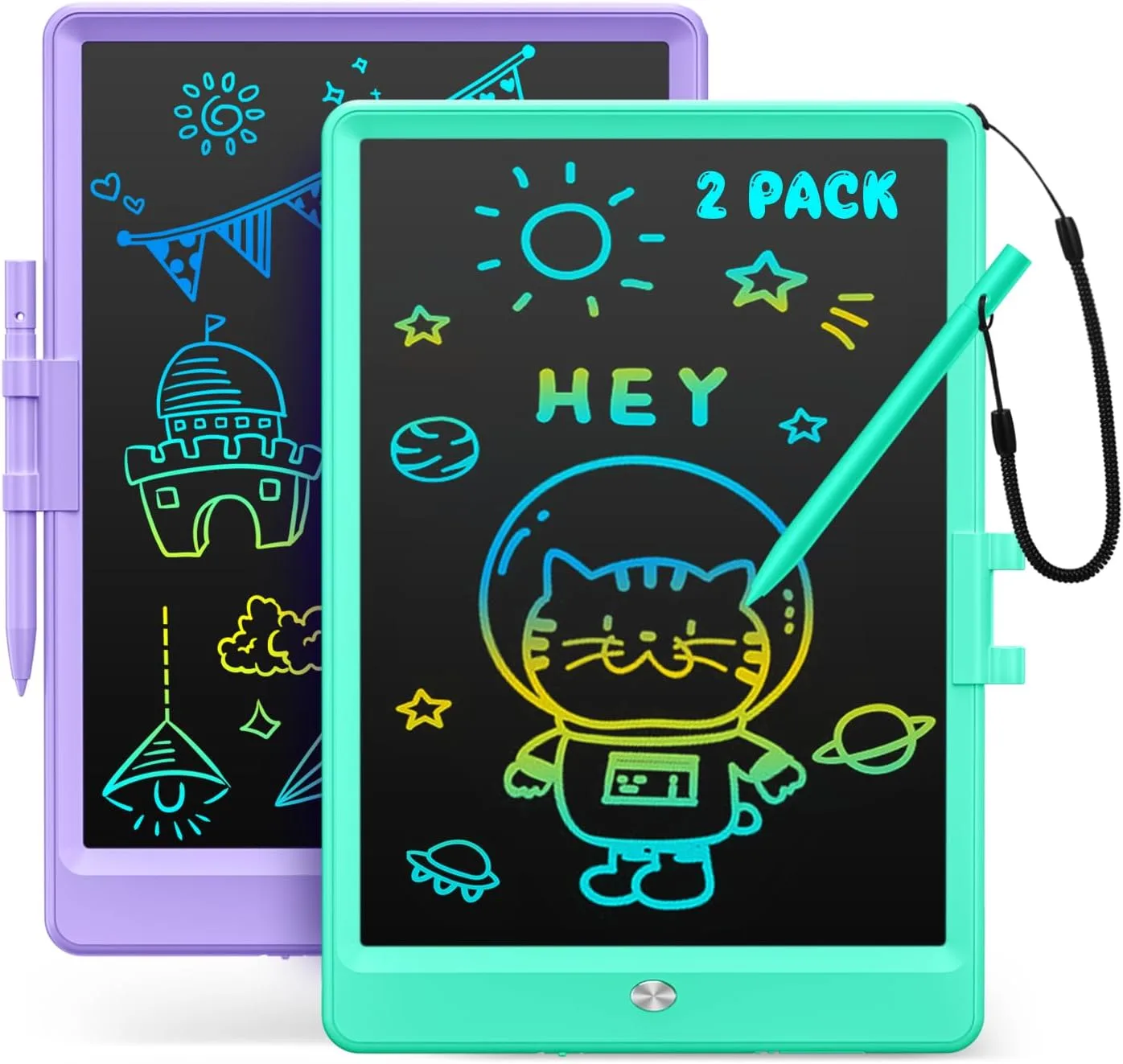 Tableta de escritura LCD Kidopire 2 unidades para dibujo infantil