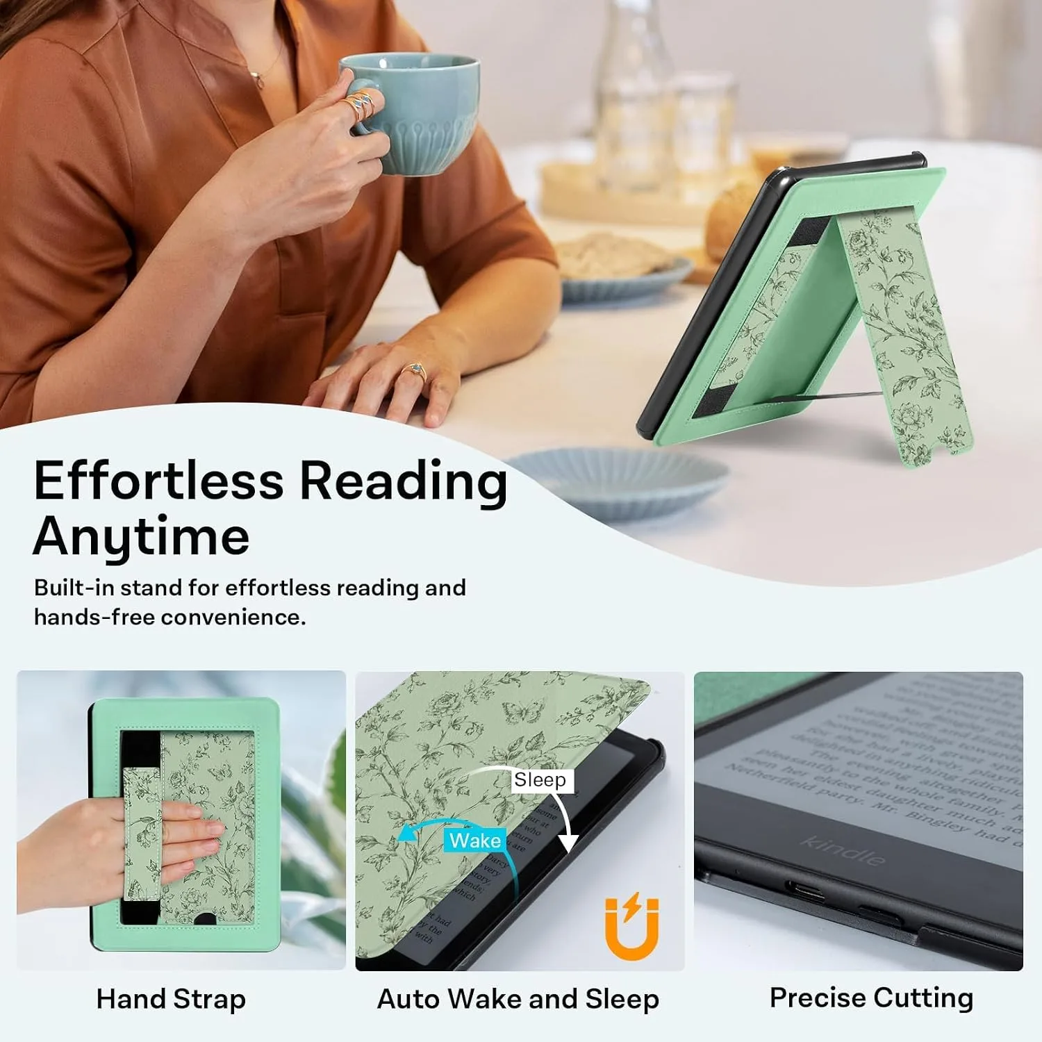 CoBak Case for 7" Kindle Paperwhite 12th Gen 2024 and Kindle Colorsoft