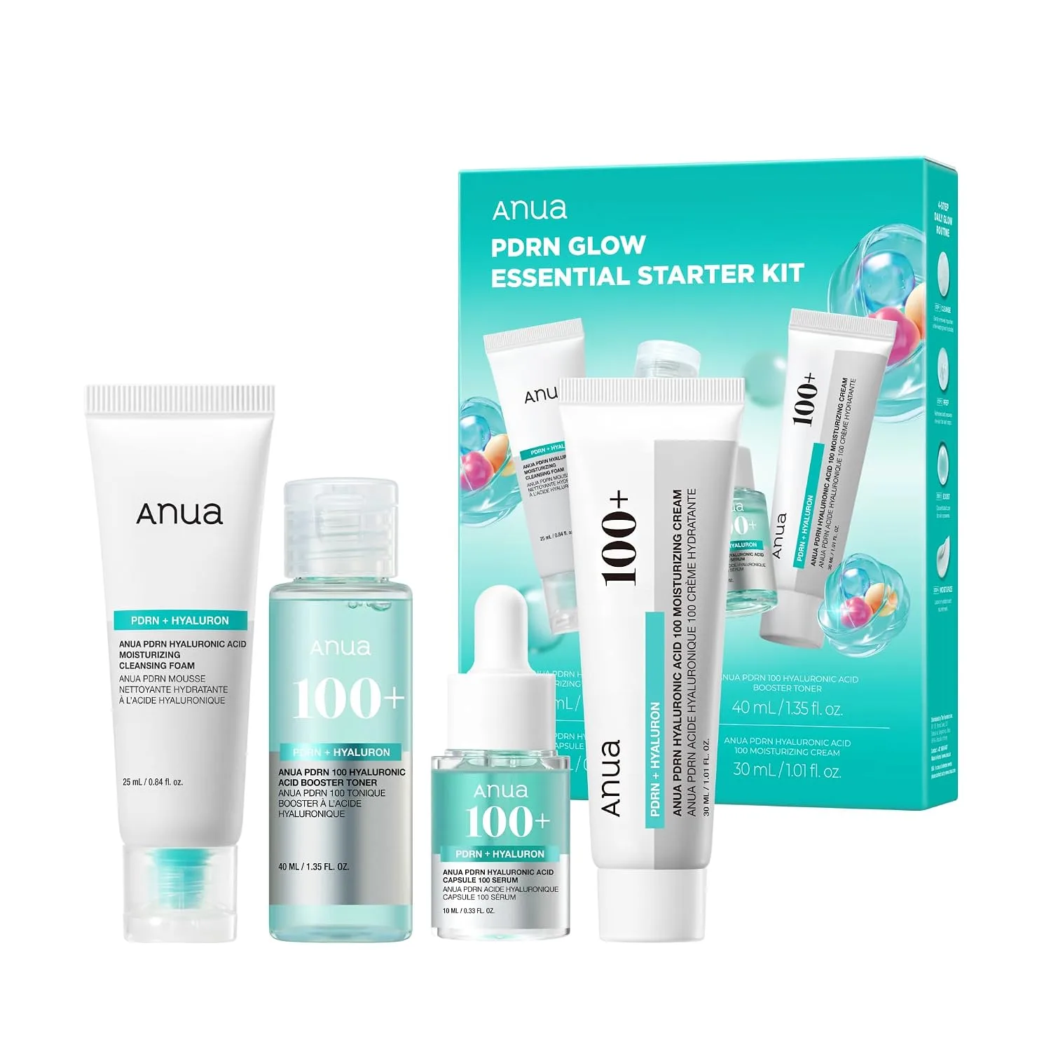 ANUA Salmon DNA PDRN Glow Essential Starter Kit