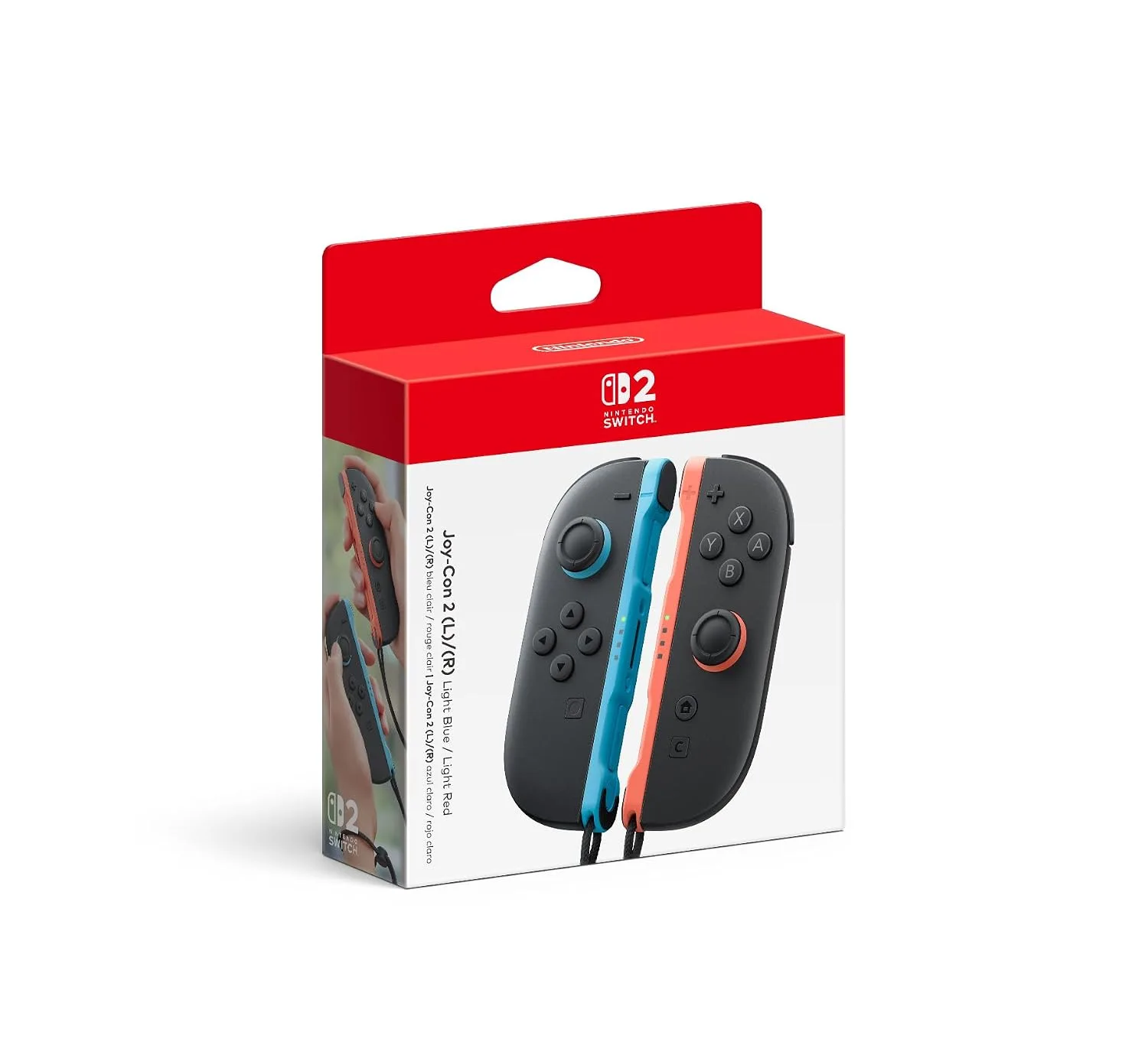 Nintendo Joy-Con 2 (L)/(R) Light Blue/Light Red