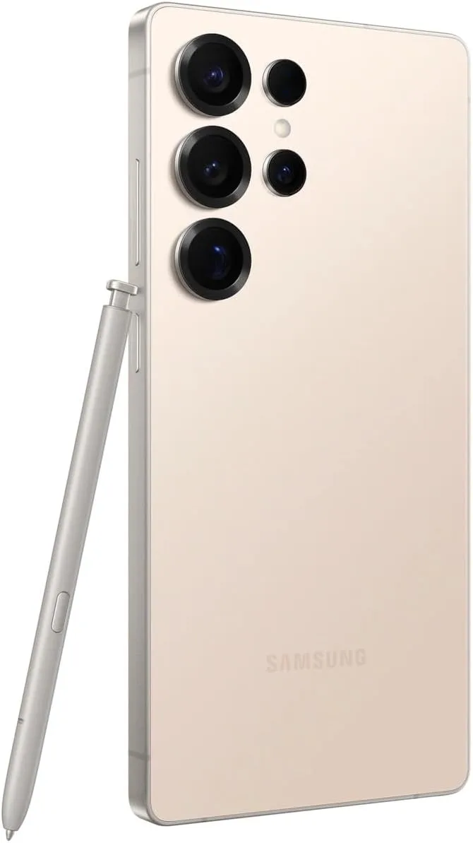 Samsung Galaxy S25 Ultra 5G, 1TB + 12GB RAM, Pink Gold - Unlocked (Renewed)