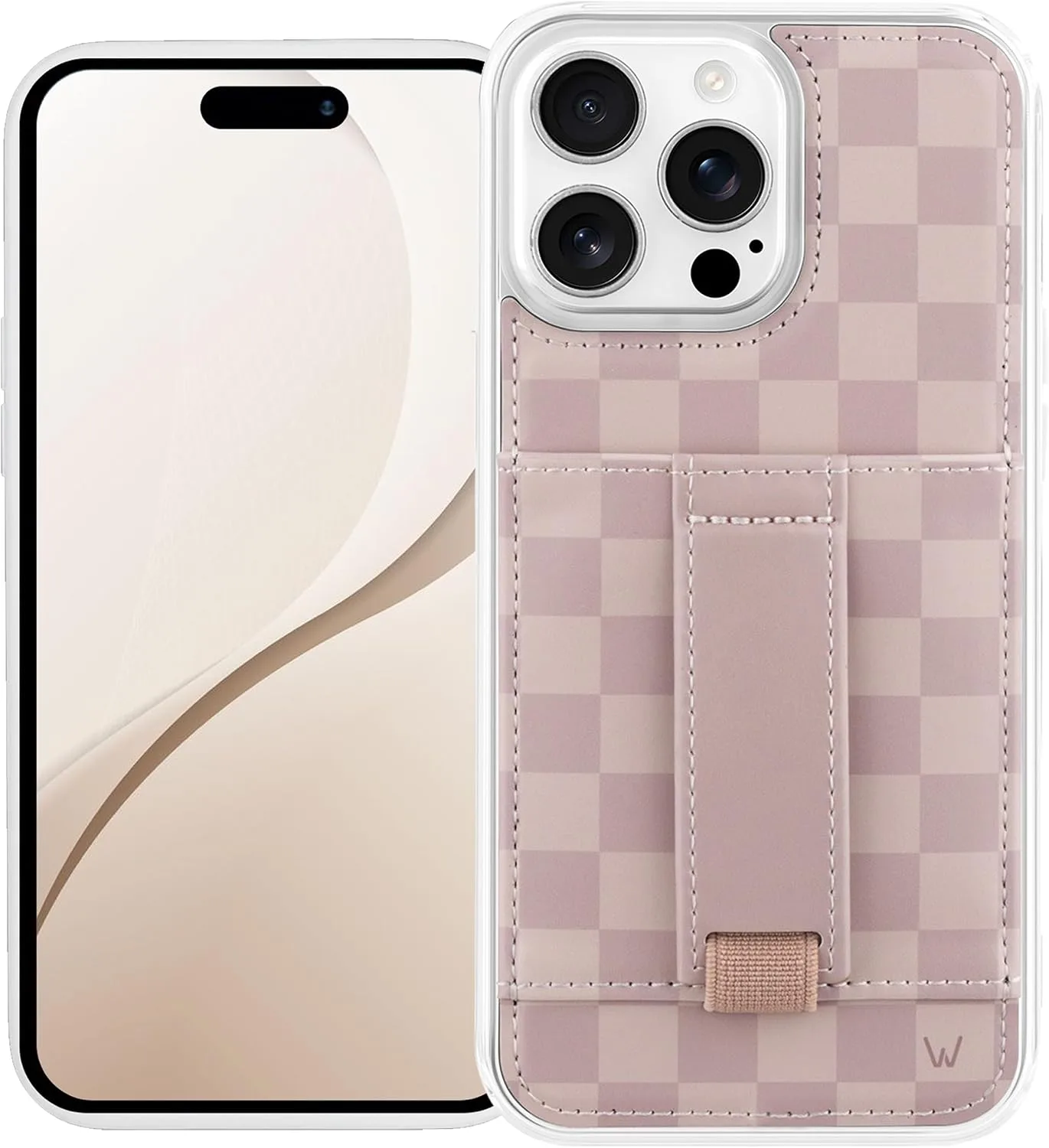 Walli Cases Wallet Phone Case for iPhone 14 Pro, Card Holder Kickstand