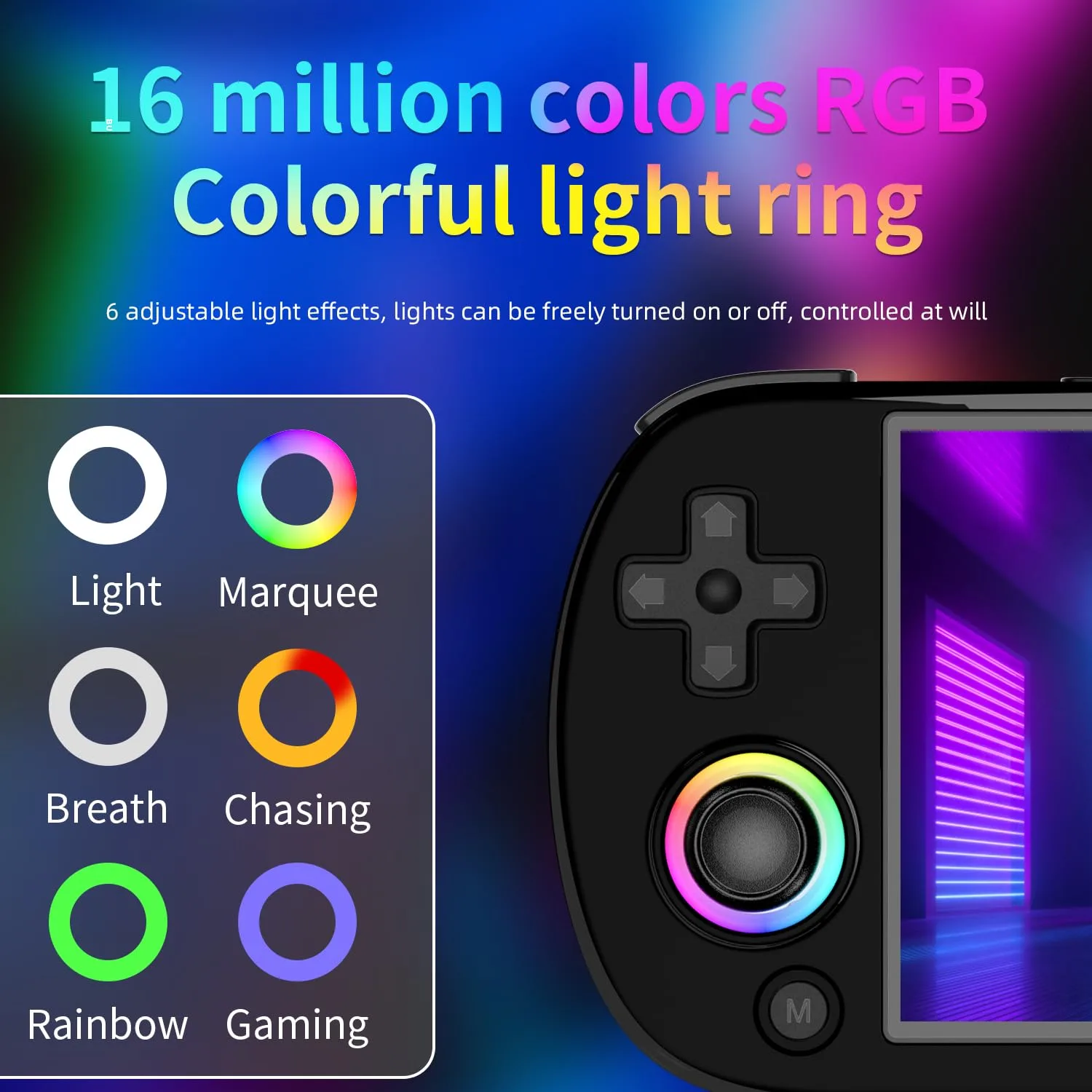 Anbernic RG40XX H Retro Handheld Game Console RG40XXH Portable Game Console 4'' IPS Screen Linux System 64G TFCard Preloaded Games 5000+ RG40XX H Supports HDMI TV Output 5G WiFi Bluetooth 4.2 Black