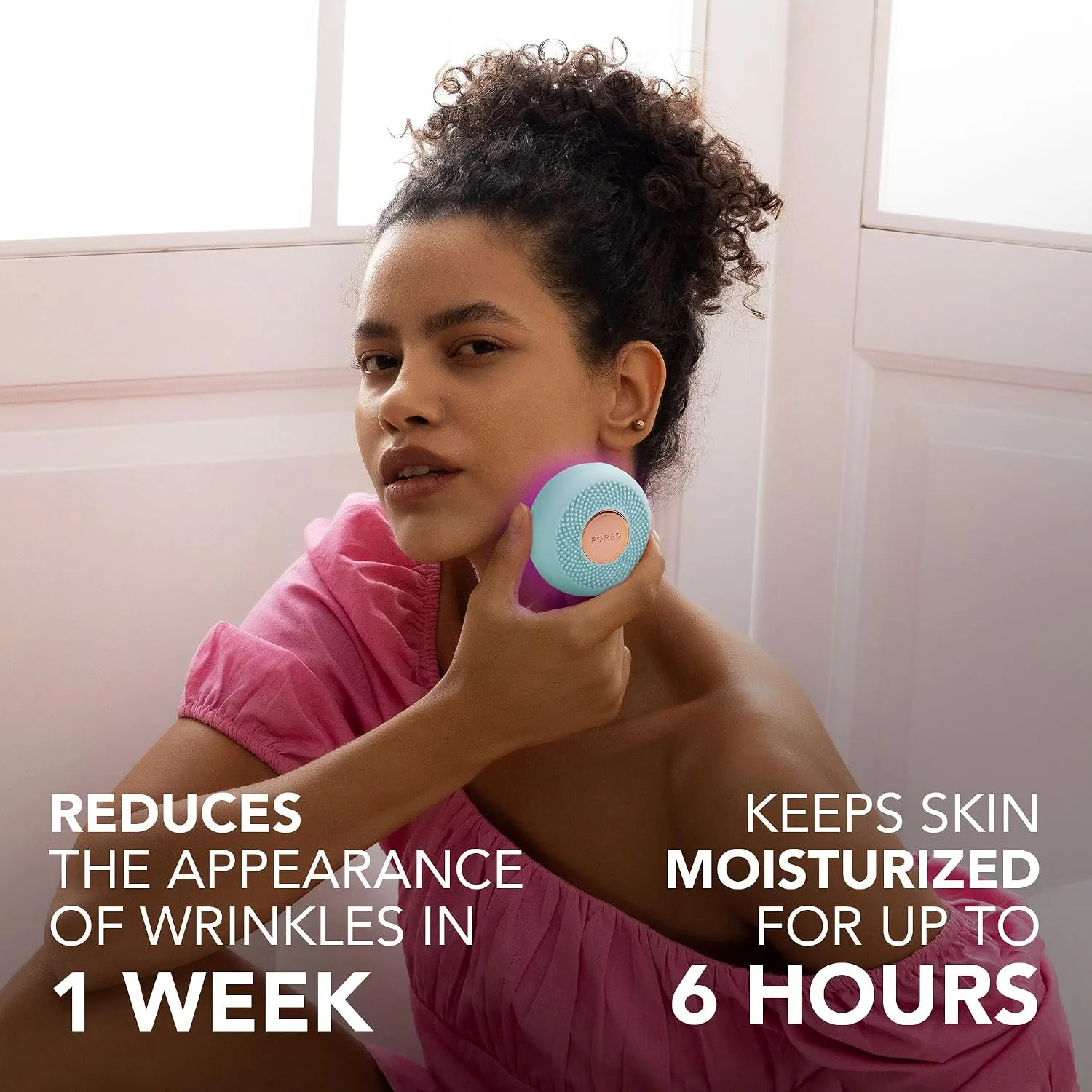 FOREO UFO 3 mini Face Mask Skincare - Face Moisturiser, Red Light