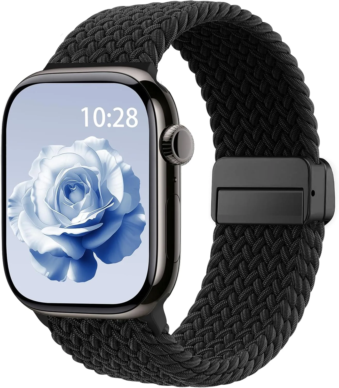 Correa deportiva magnética trenzada para Apple Watch unisex